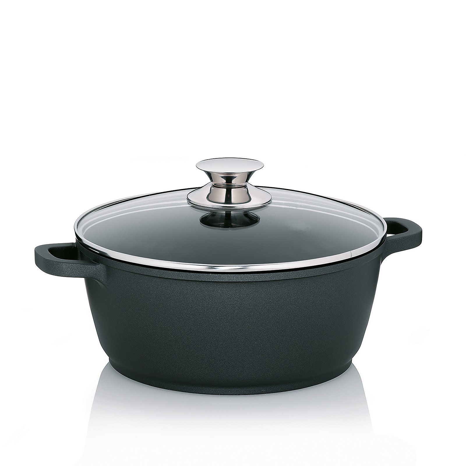 Fleischtopf Kerros 9x20 cm - Aluguss schwarz