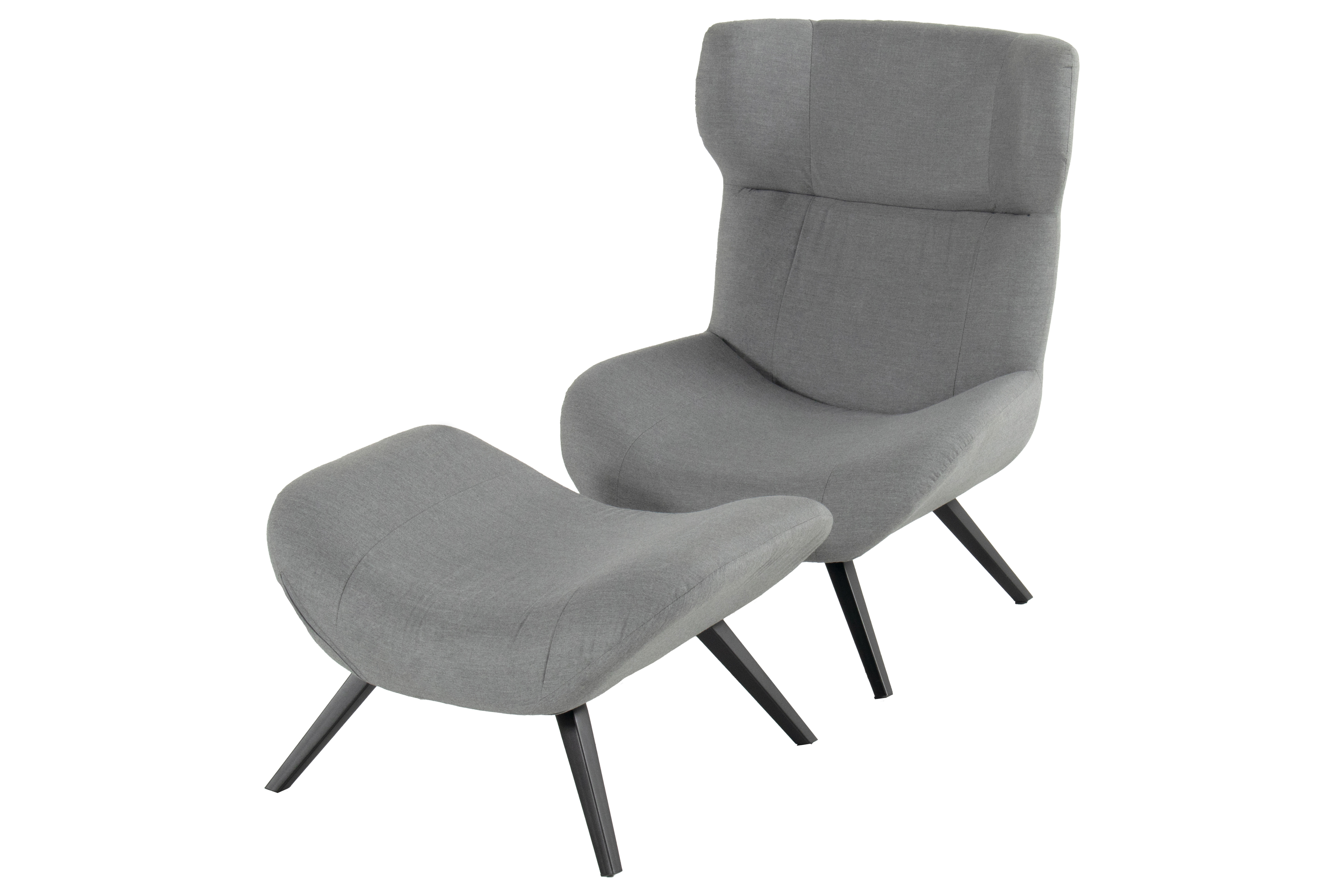 Sessel, Ohrensessel, Inkl. Hocker,Outdoor - Elin