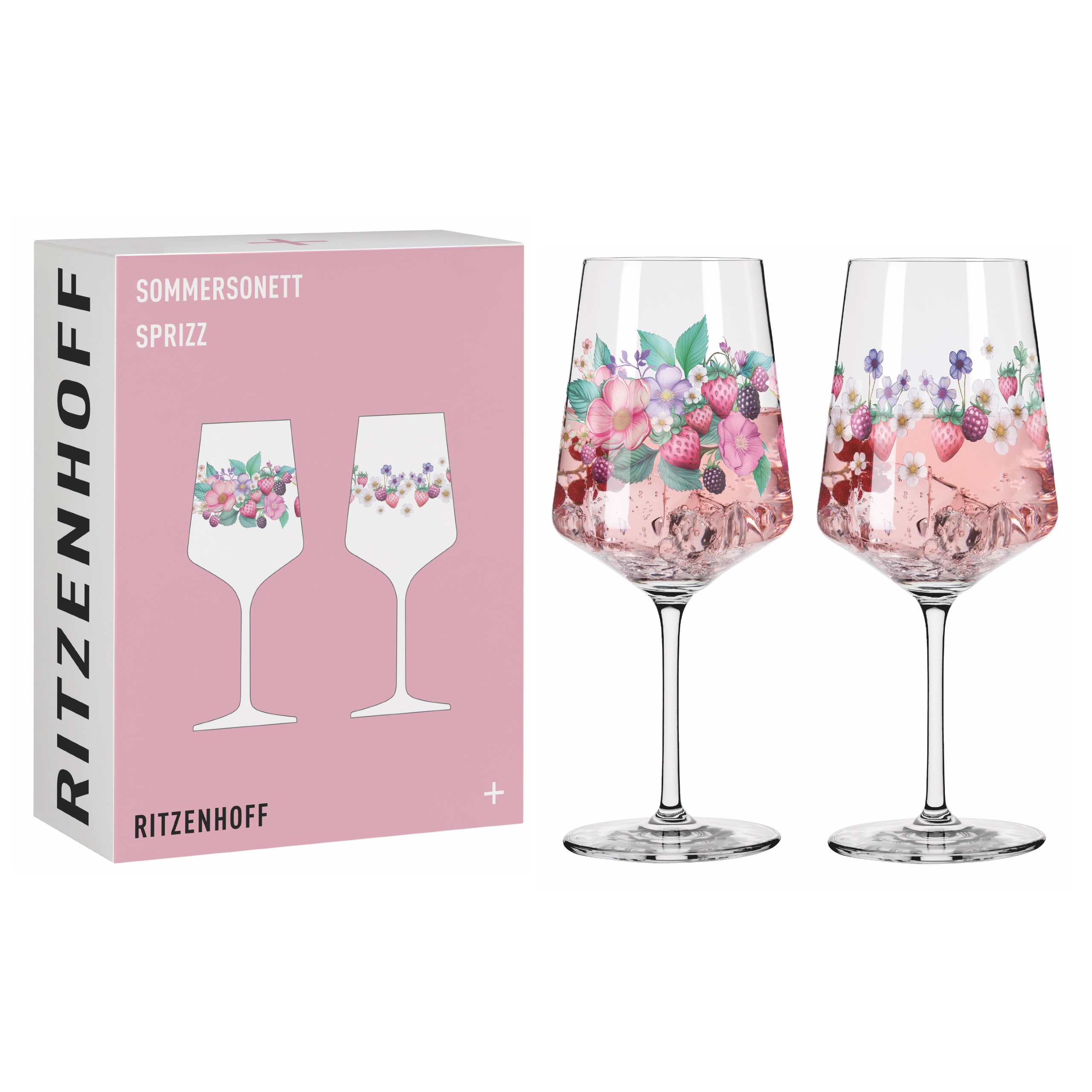 Ritzenhoff Aperitifglas-Set Sommersonett - 2-er Set, Beeren