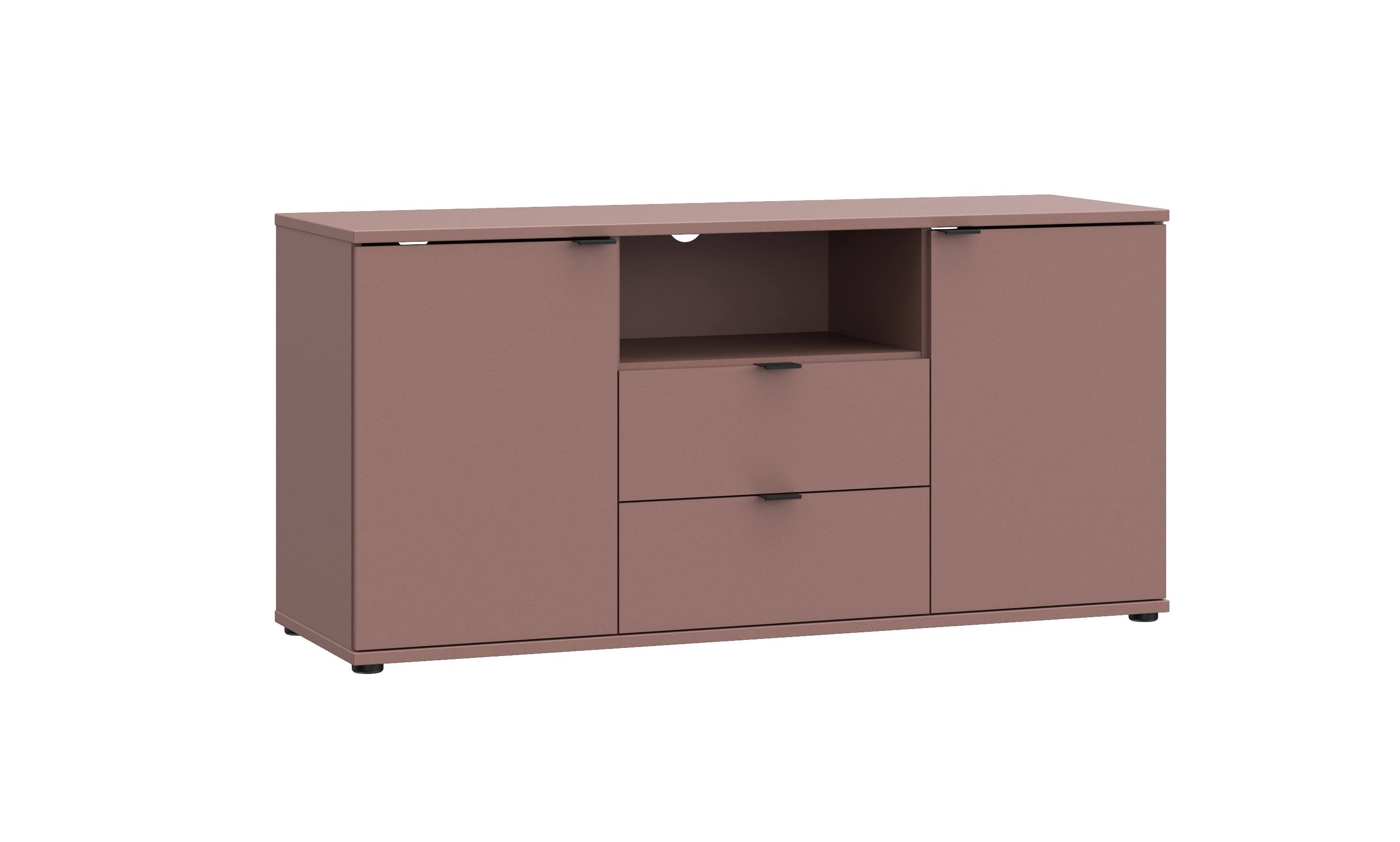 TV-Unterschrank, Terracotta  - Finella