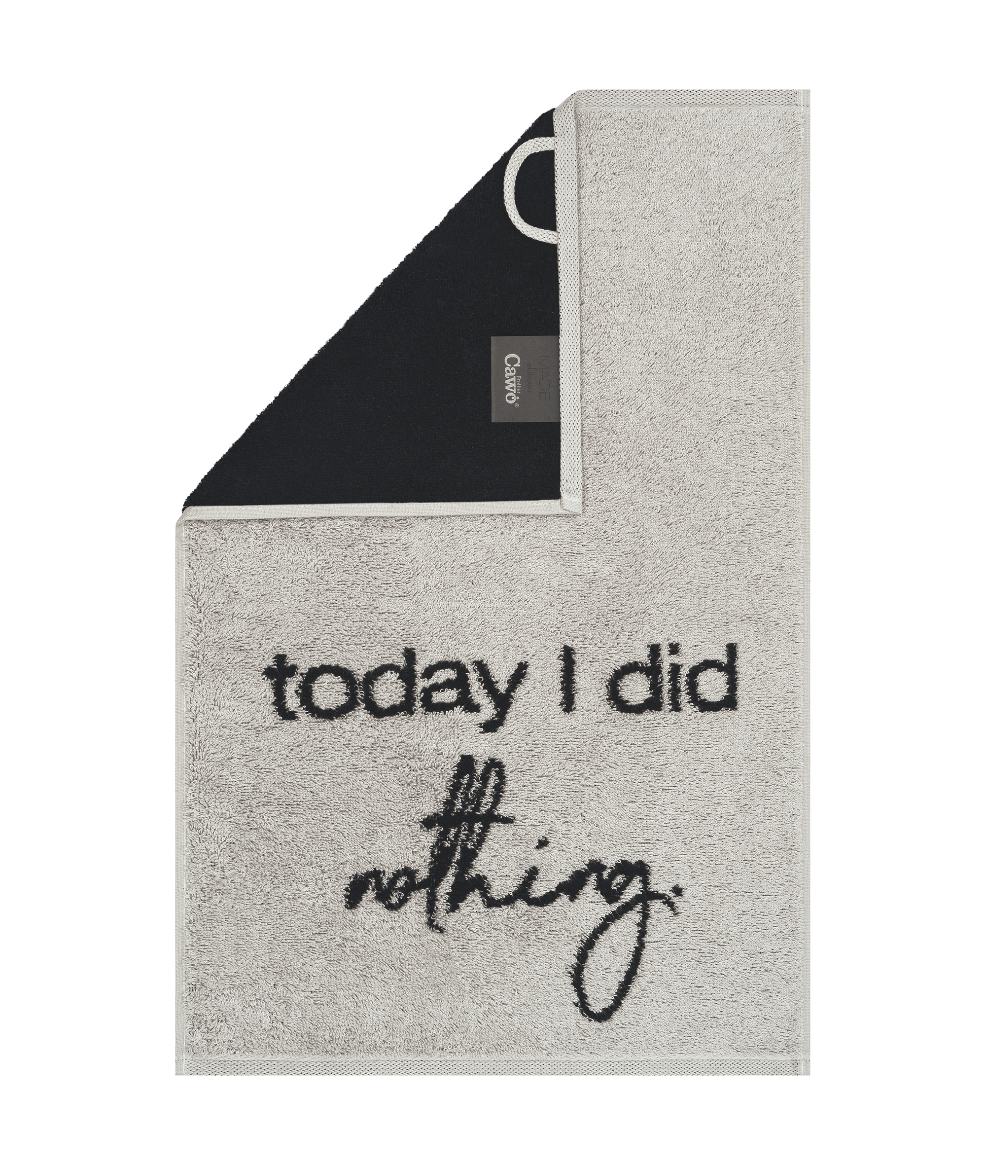 Gästetuch Postcards Towels Edition - 30x50cm, today I did nothing