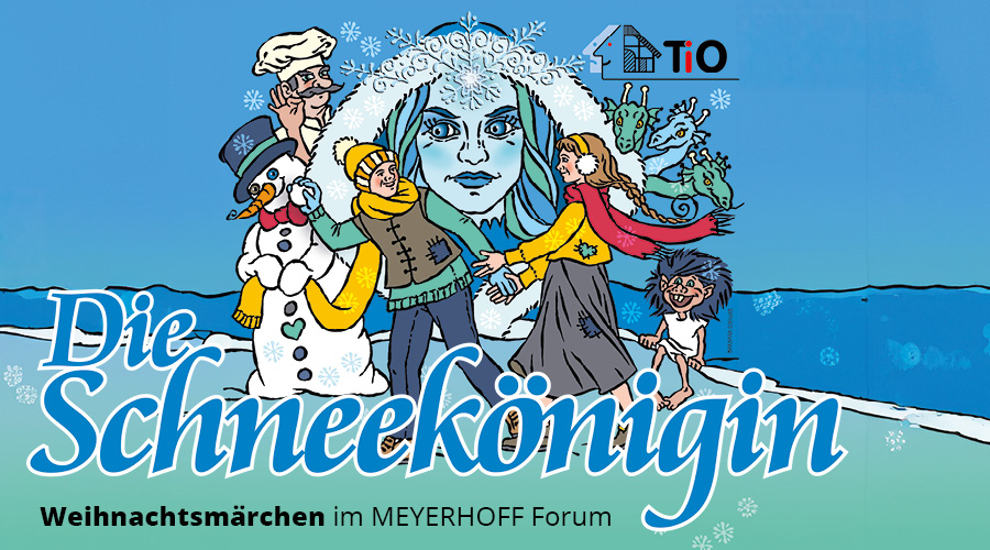 Weihnachtsmärchen "Die Schneekönigin" im MEYERHOFF Forum • Tio Theater in OHZ