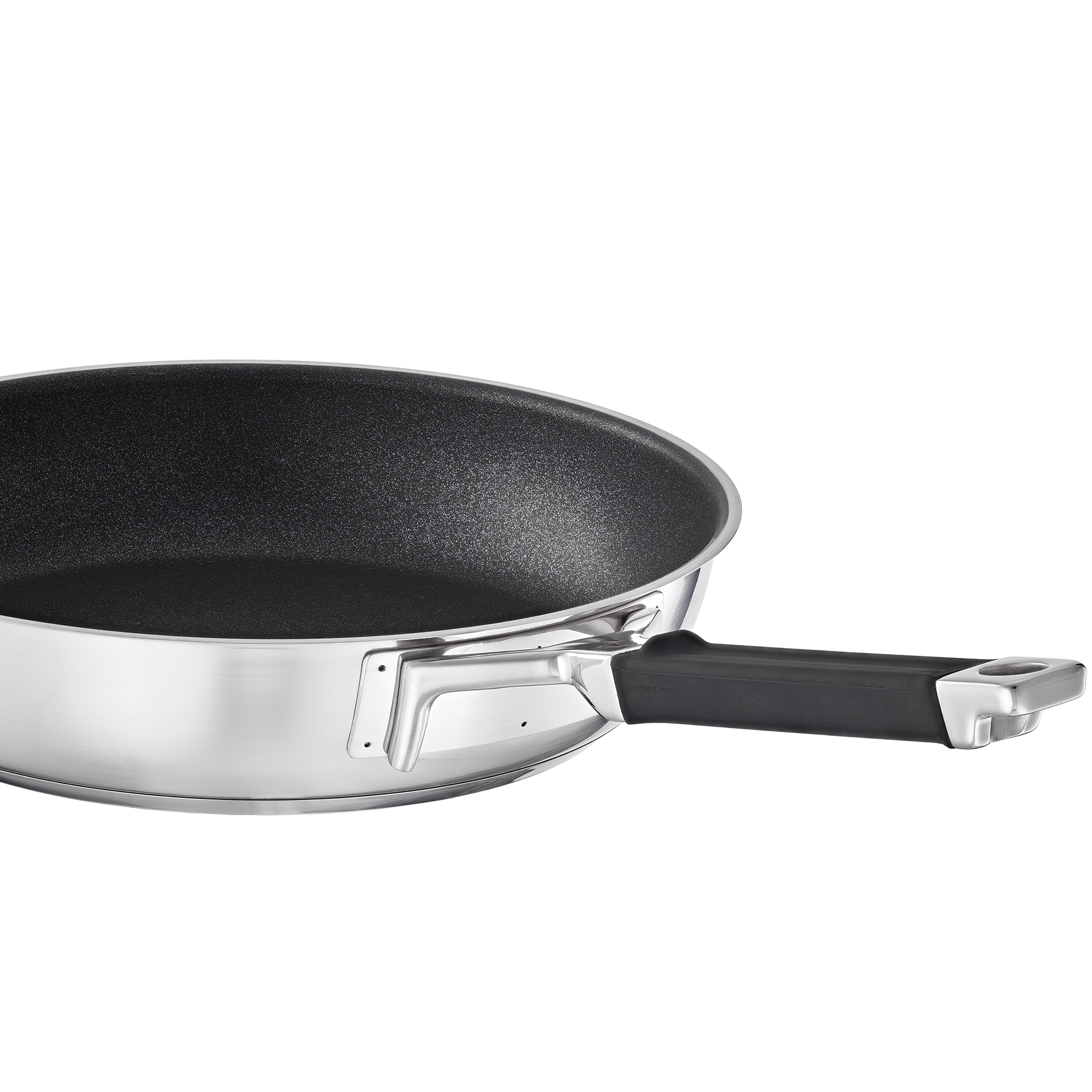 RÖSLE, Bratpfanne Ø 32cm Silence Pro, ProResist - Edelstahl, Antihaftversiegelung