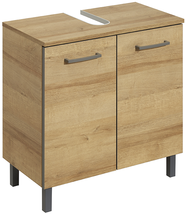 WB-Unterschrank, Eiche, 2 türig - QUICKSET - 919