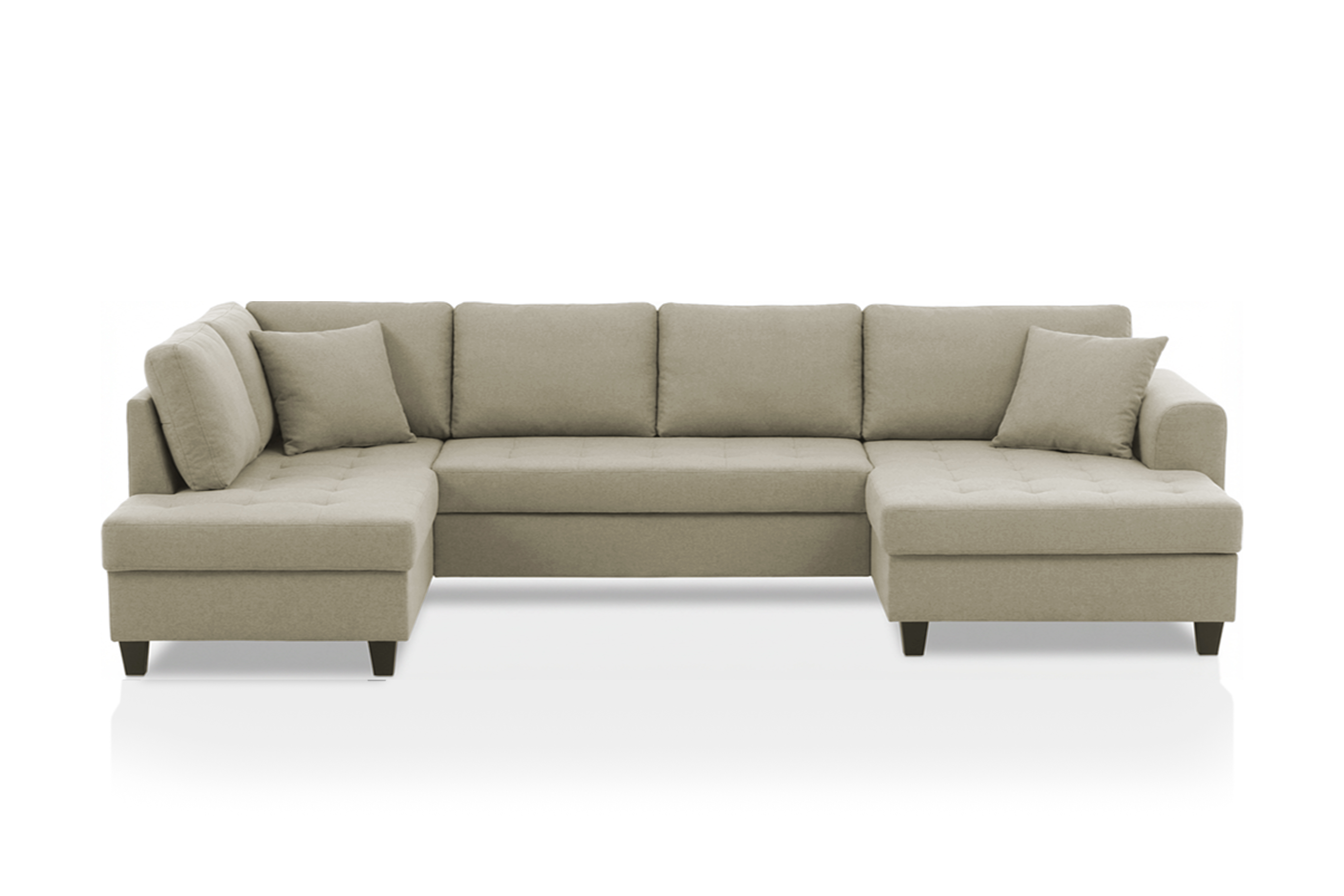 Wohnlandschaft, Stoff fossil - MyStyle 2181
