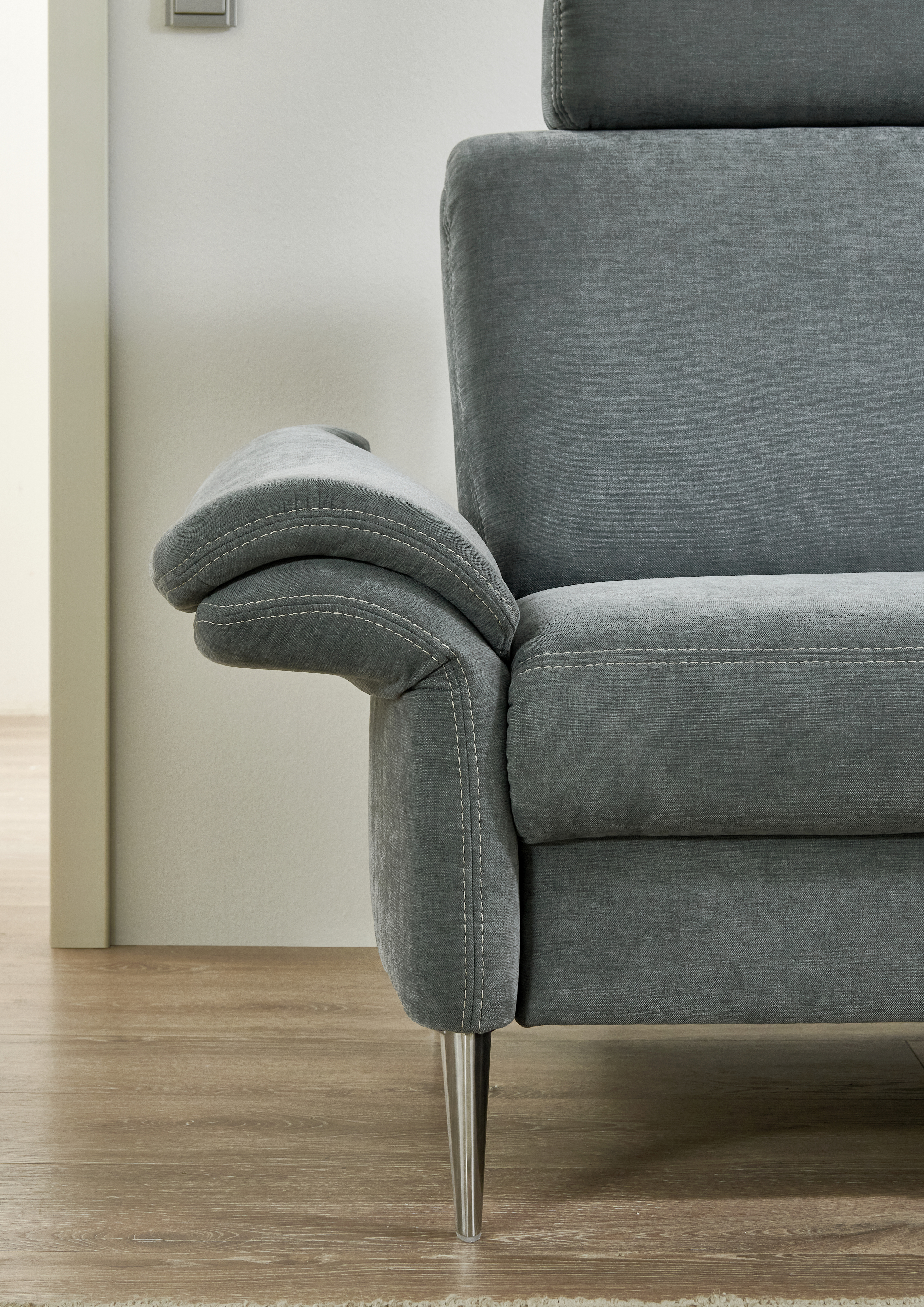 Ecksofa, Cody Denim, mit Vorziehbank - MyStyle 2133