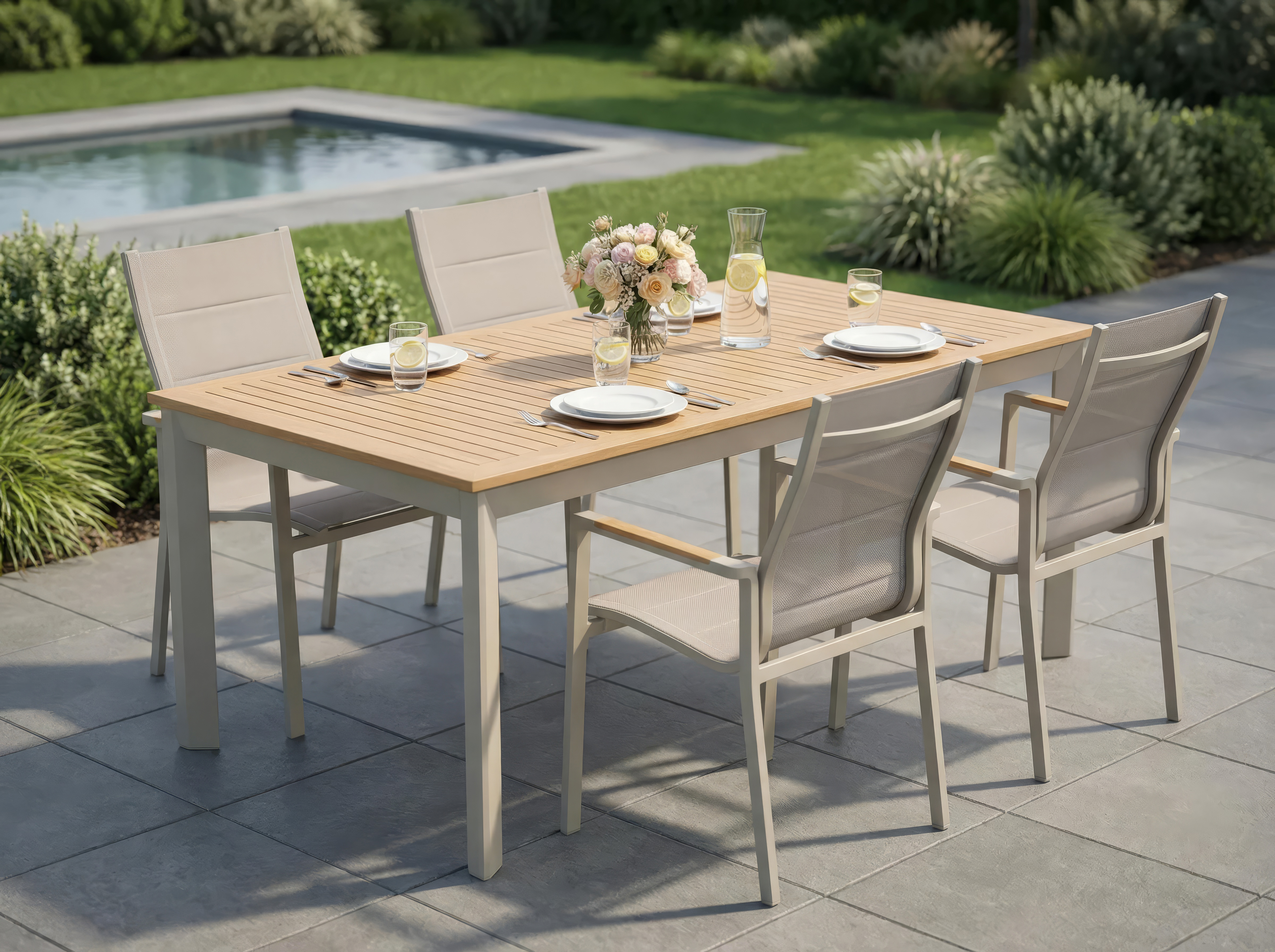 Stapelsessel, Outdoor, stapelbar - Unicamo