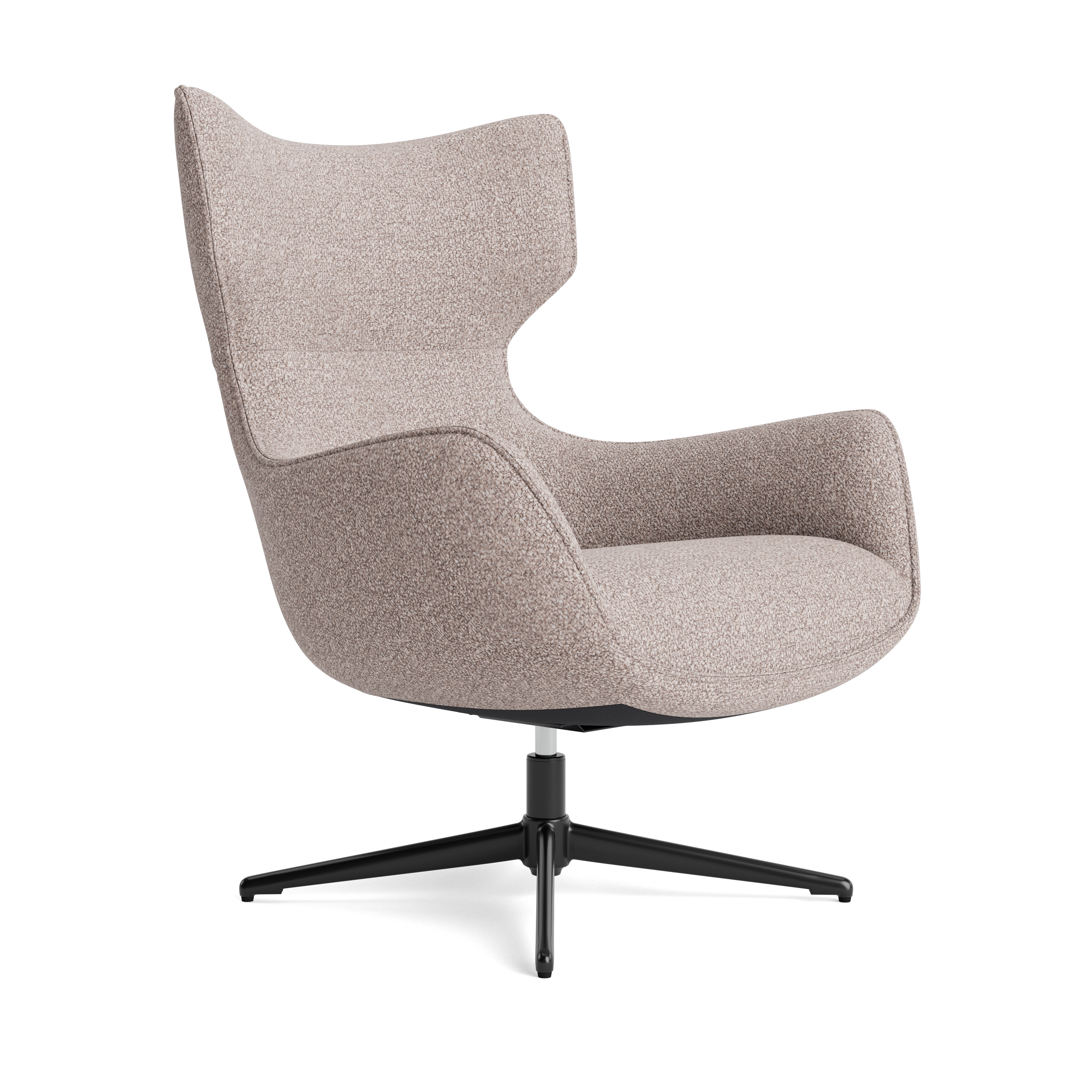 Sessel, Stoff Sand, drehbar - Elgora