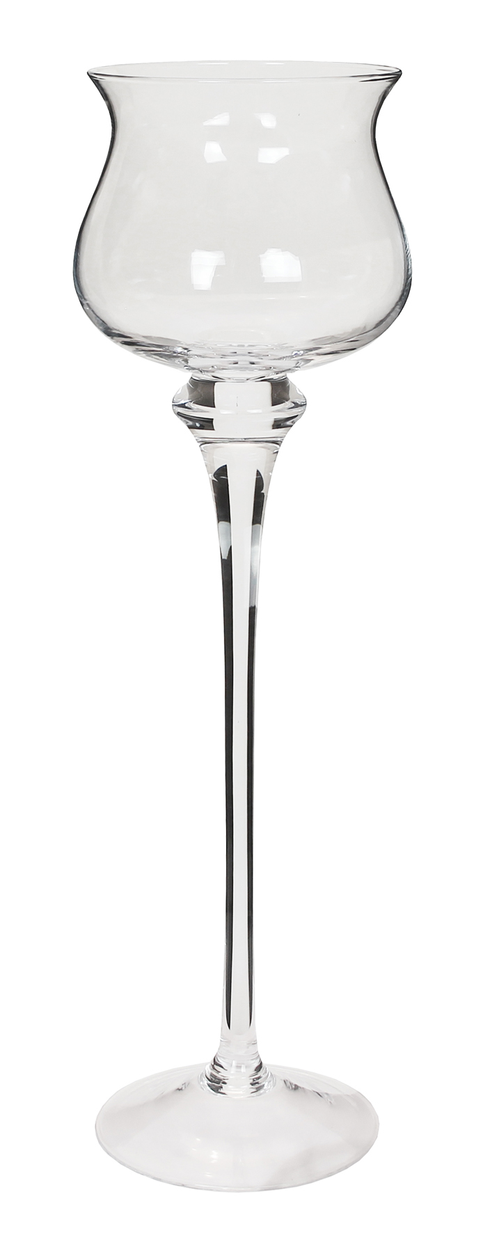 Pokal Dalore - auf Fuss klar 18cm Ø, 60cm Hoch