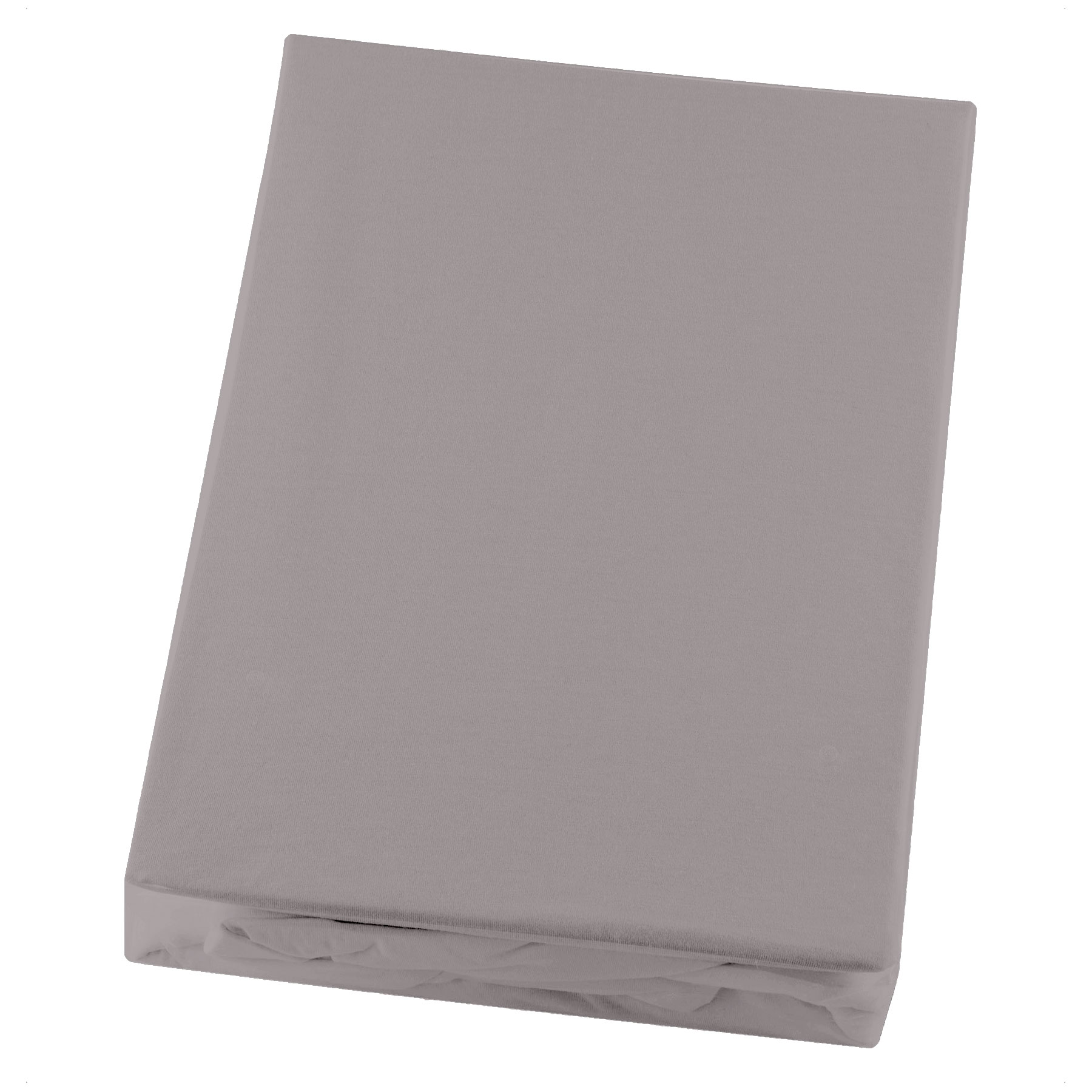 Spannbetttuch Casea Natürlich Madrid - 130x220cm, Taupe