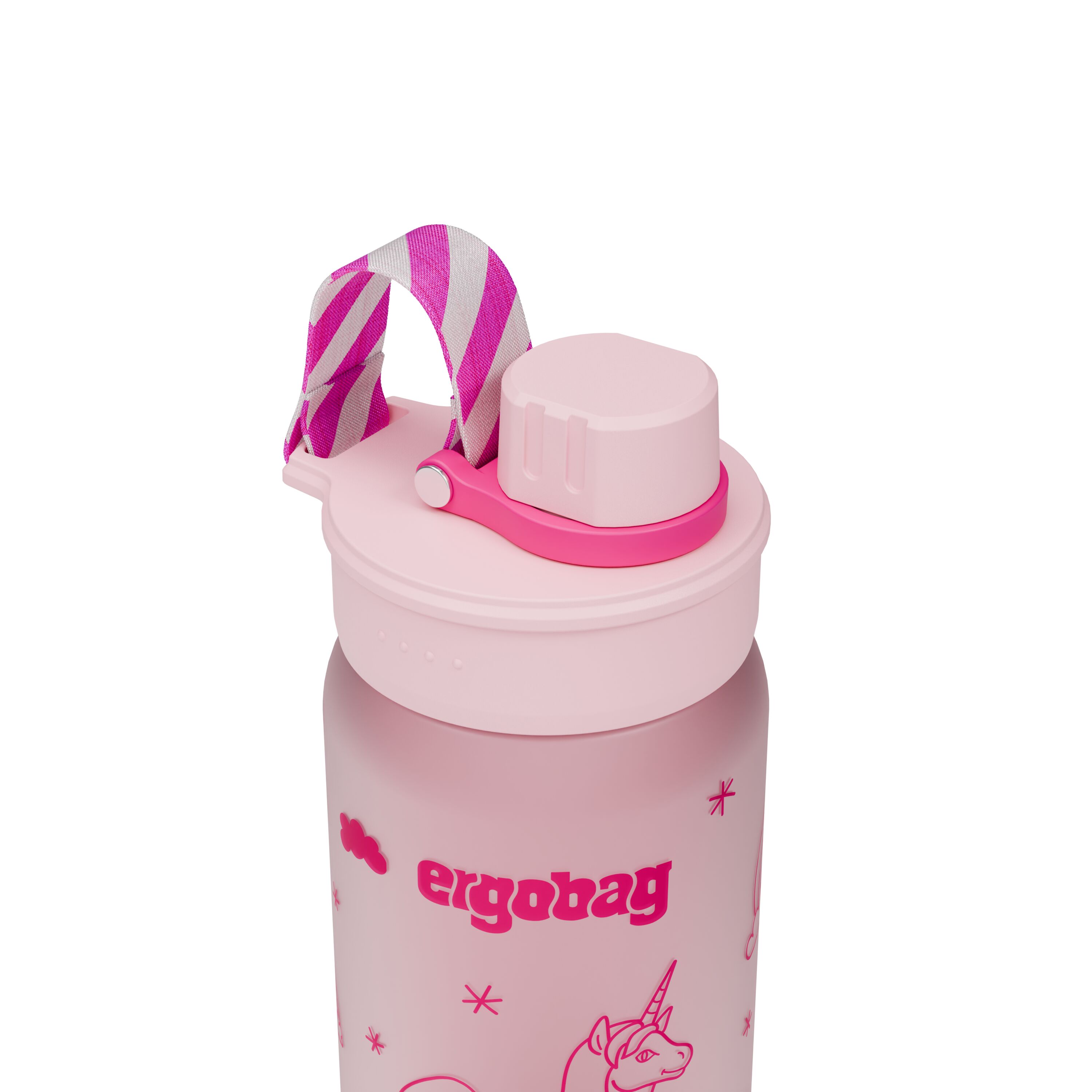 ergobag Trinkflasche Einhorn - Kunststoff