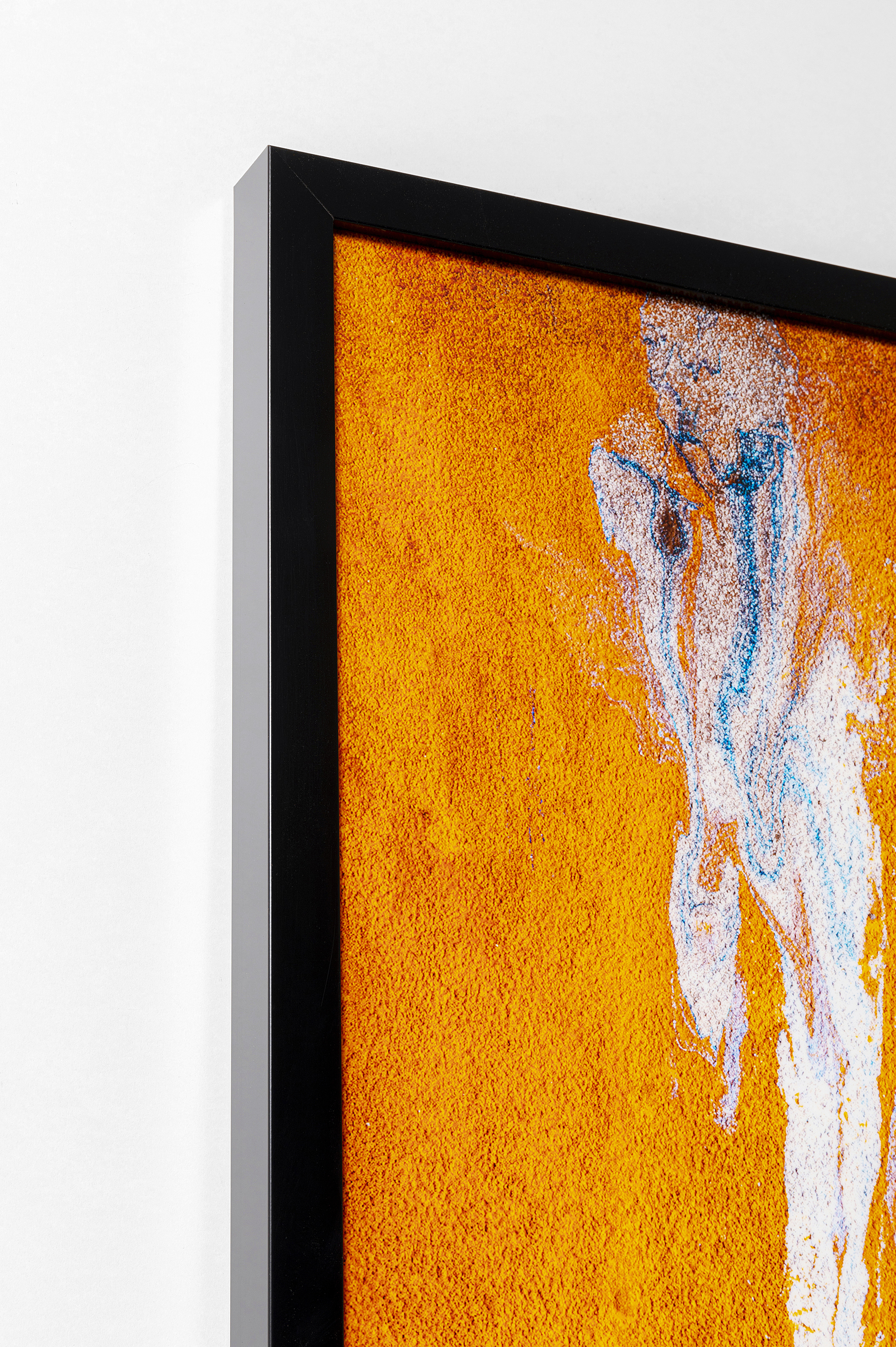 Gerahmtes Bild Artistas, orange - Accessoires