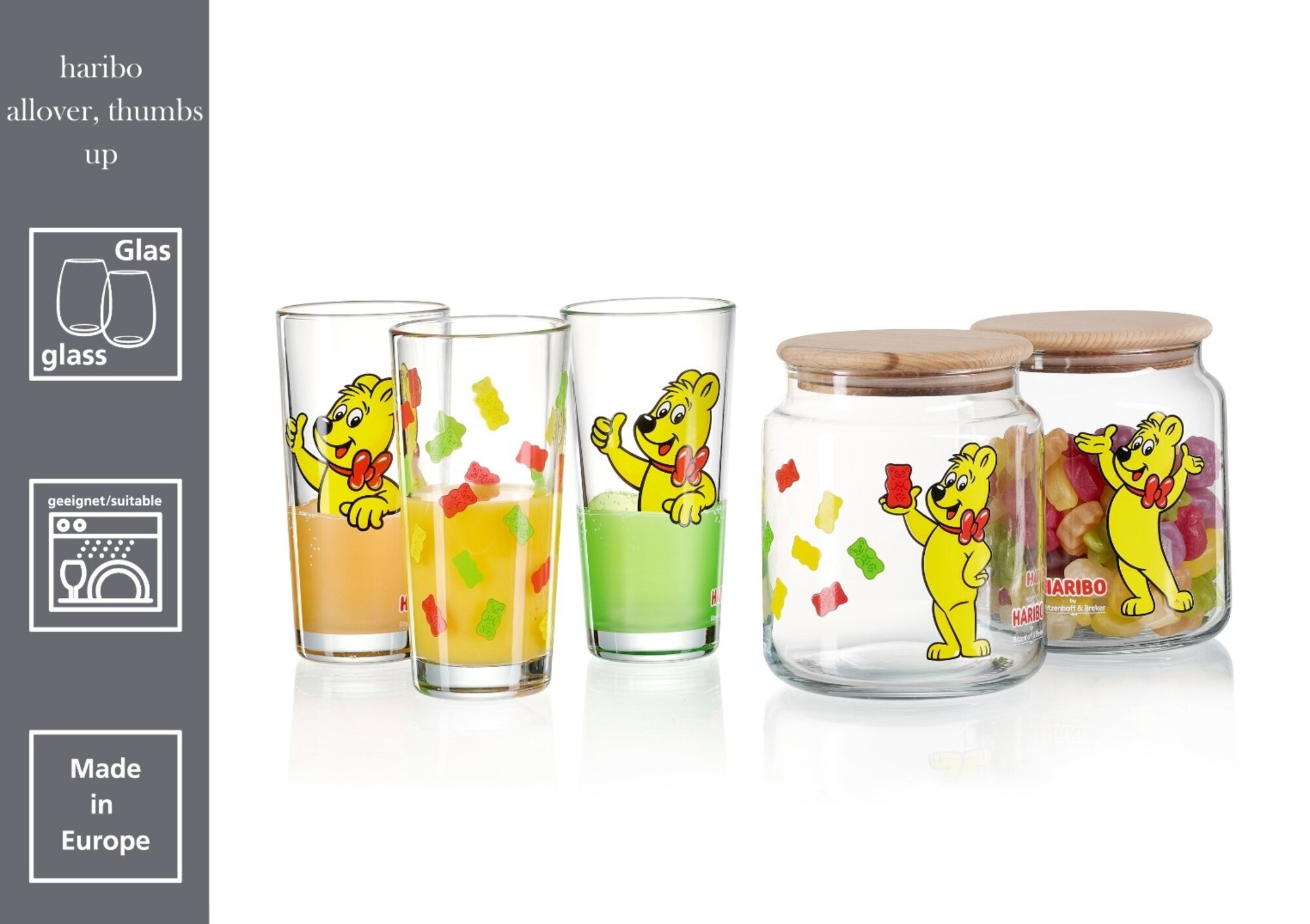 Dose HARIBO - 1,1 l Hands Up