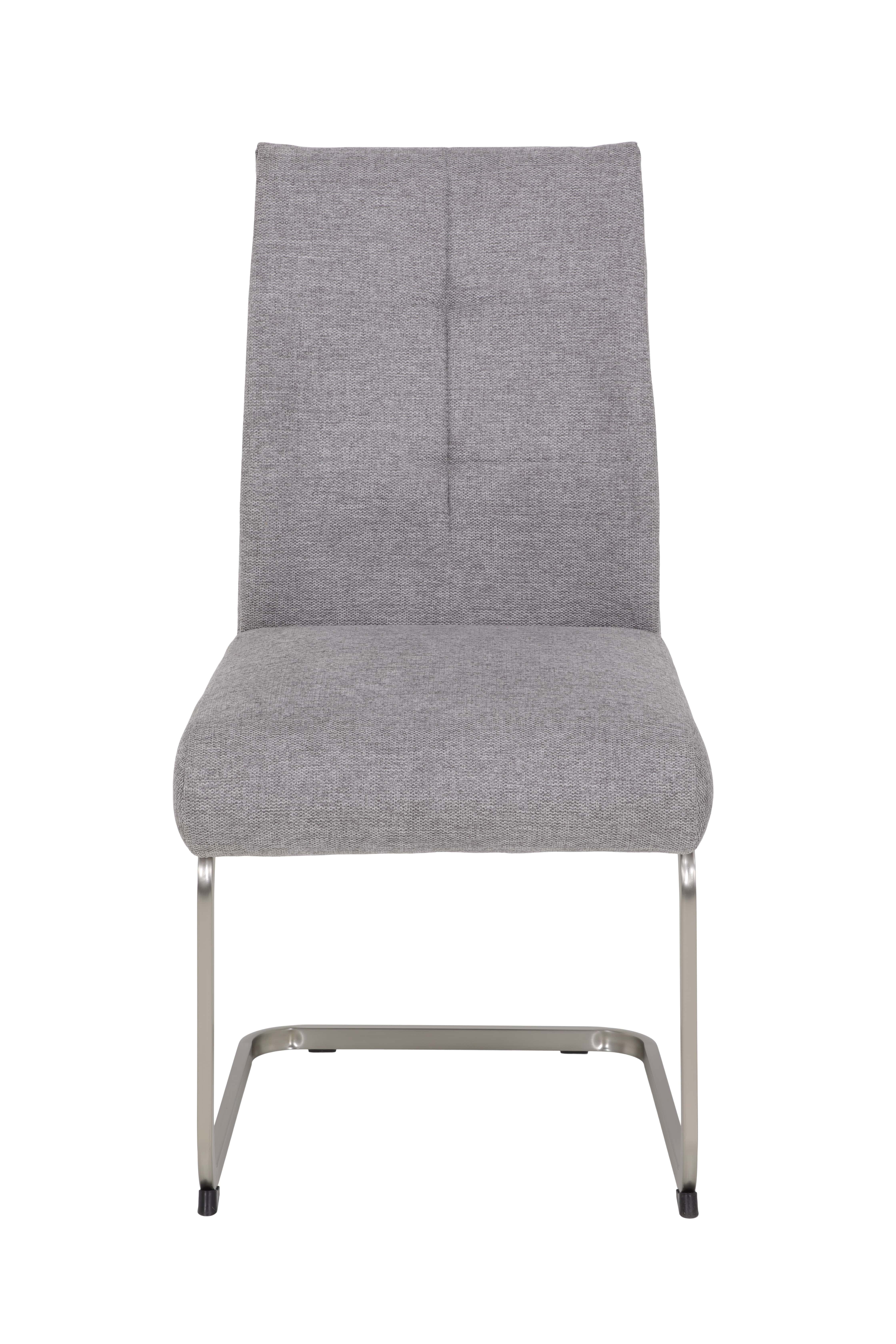 Schwingstuhl, Webstoff grau - HEUSENSTAMM