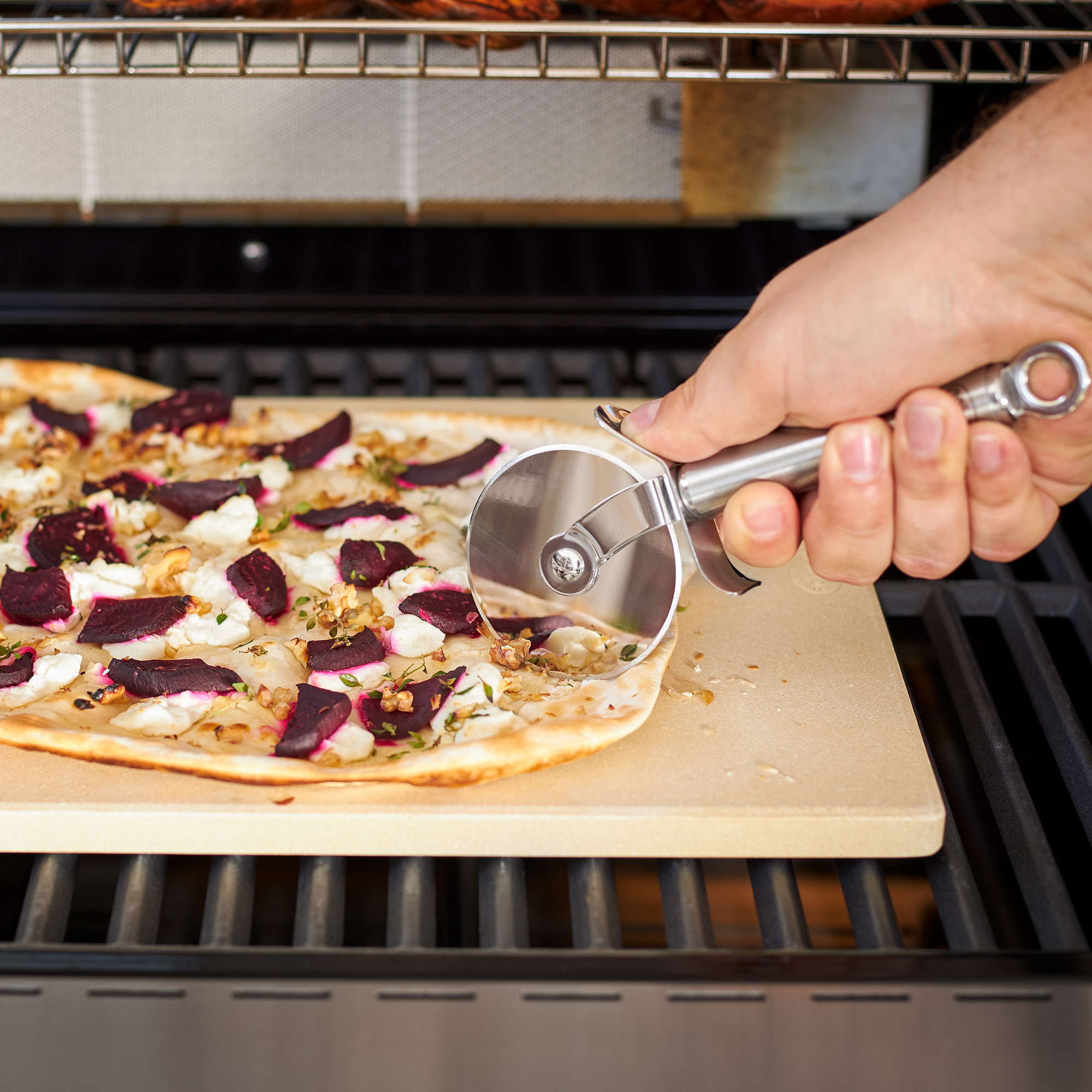 RÖSLE, Pizzaschneider - Edelstahl