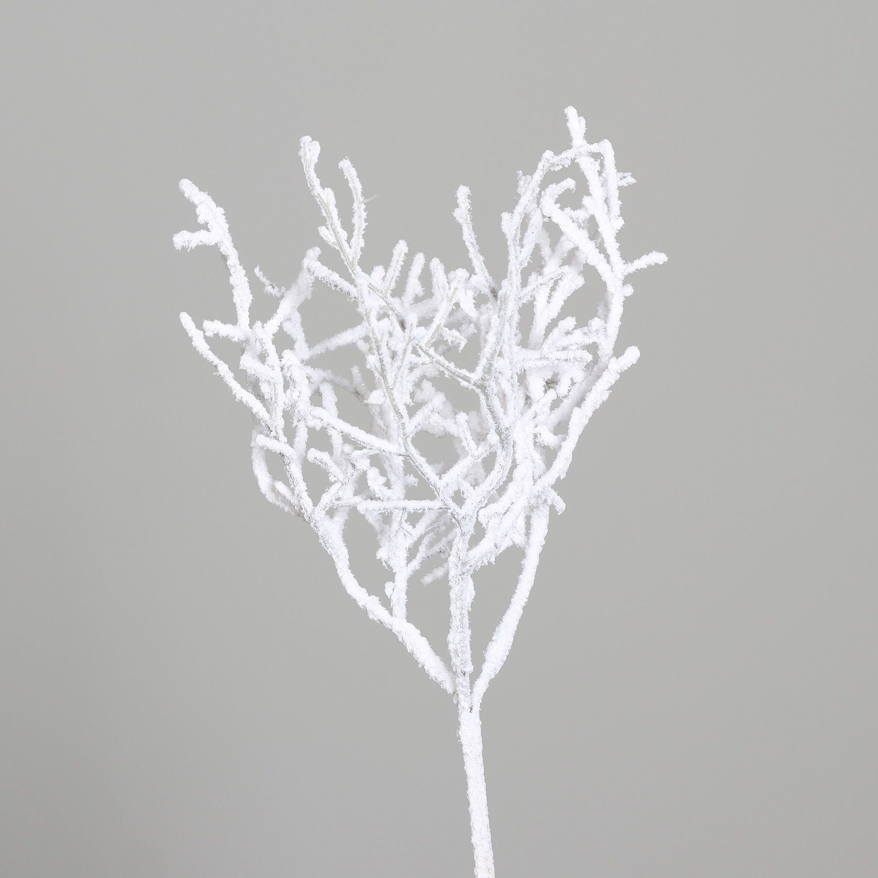 Dekozweig-Pick, ca.  38 cm - weiß