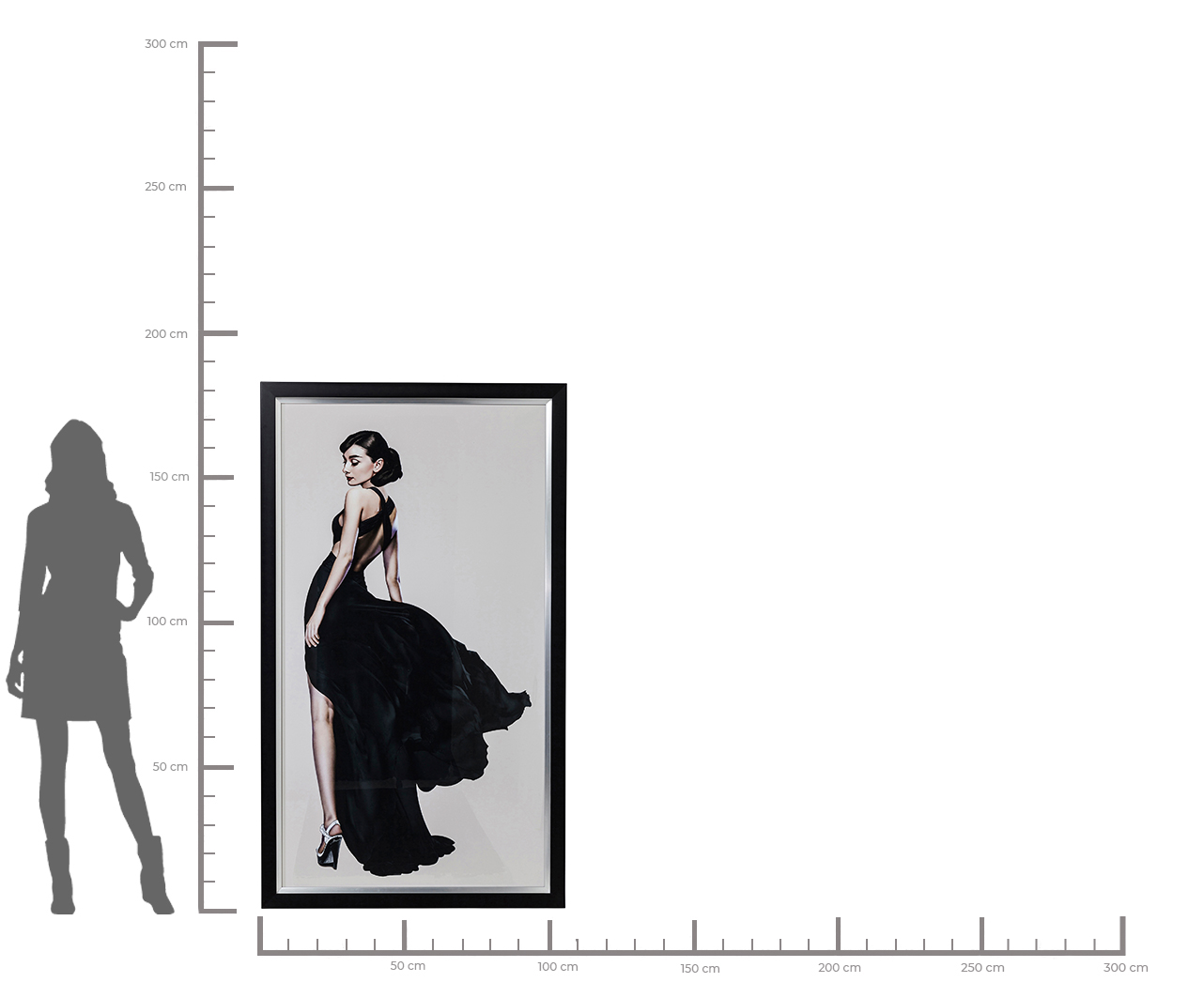 Bild Frame Diva, Rahmen schwarz - Bilder