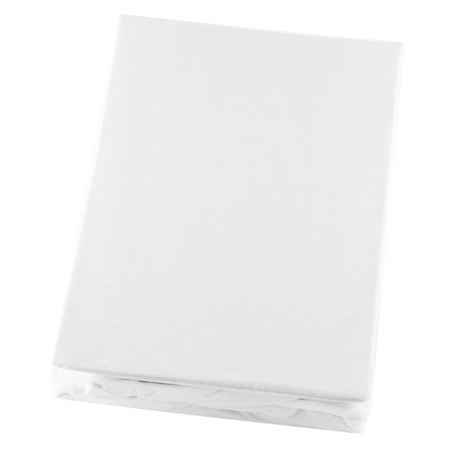 Spannbetttuch Casea Natürlich Madrid - 130x220cm, Weiss