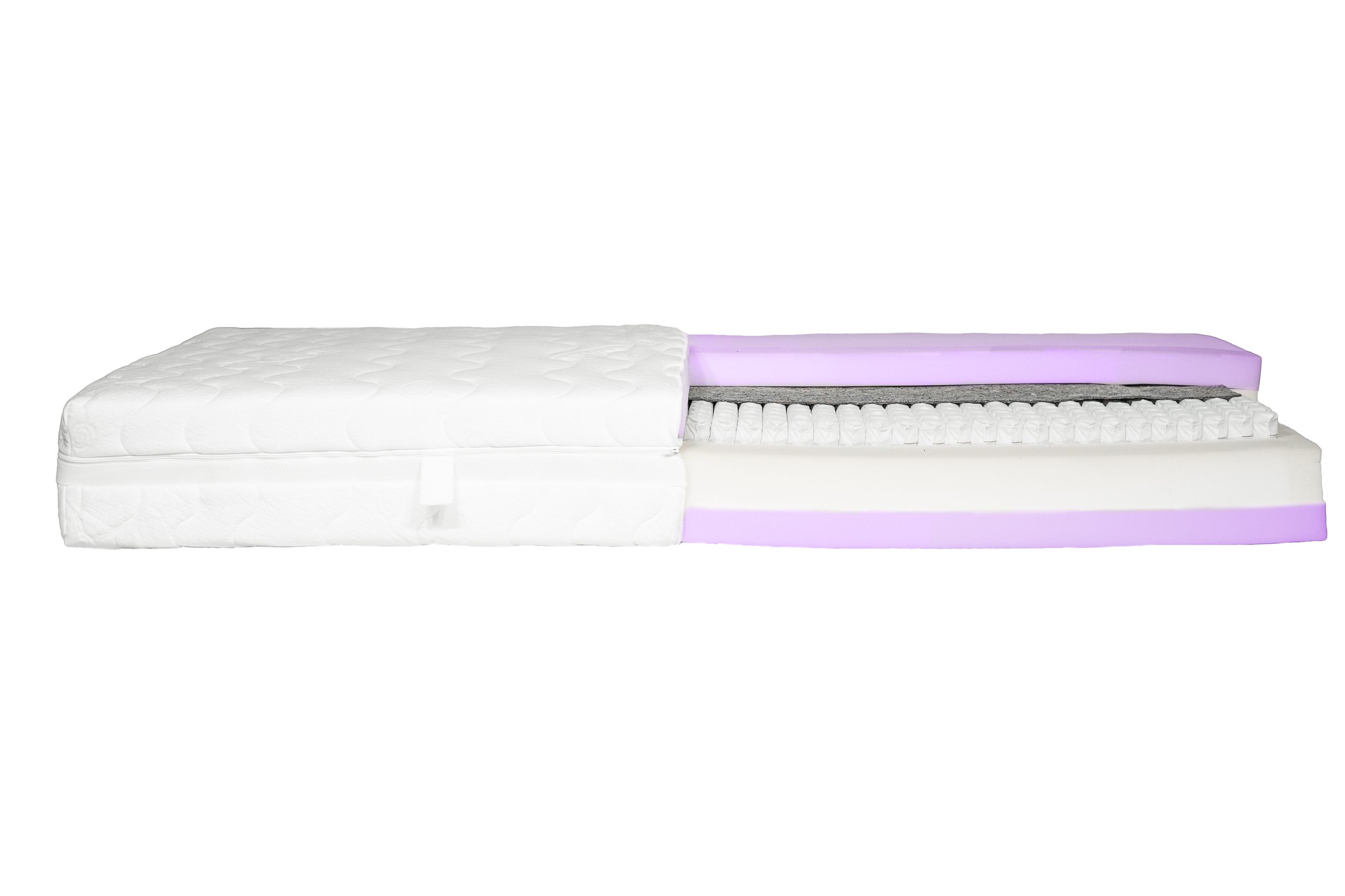 Mikro-Taschenfederkernmatratze 90x200cm H4 - GEL MTFK H4 90x200