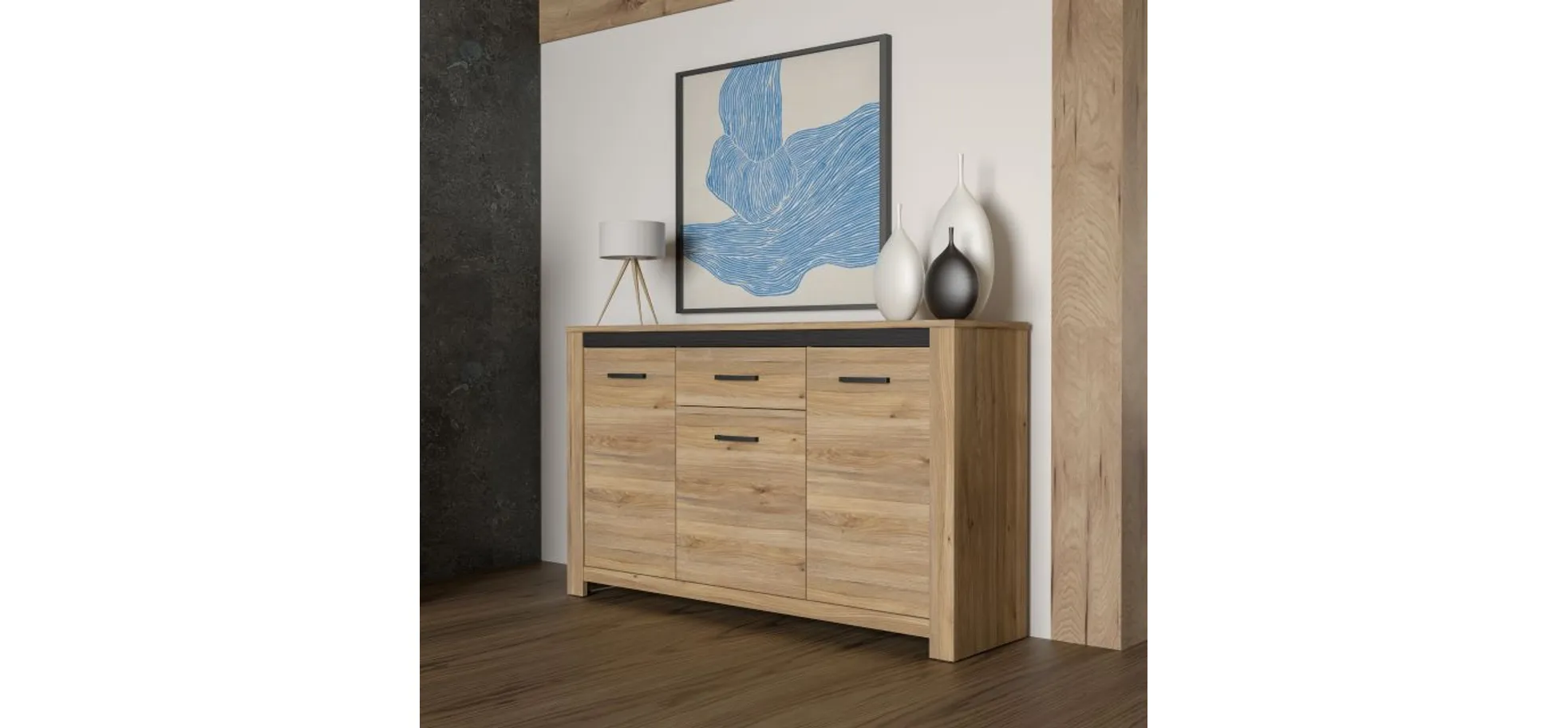 Sideboard, Mauvella Oak  - Fares 