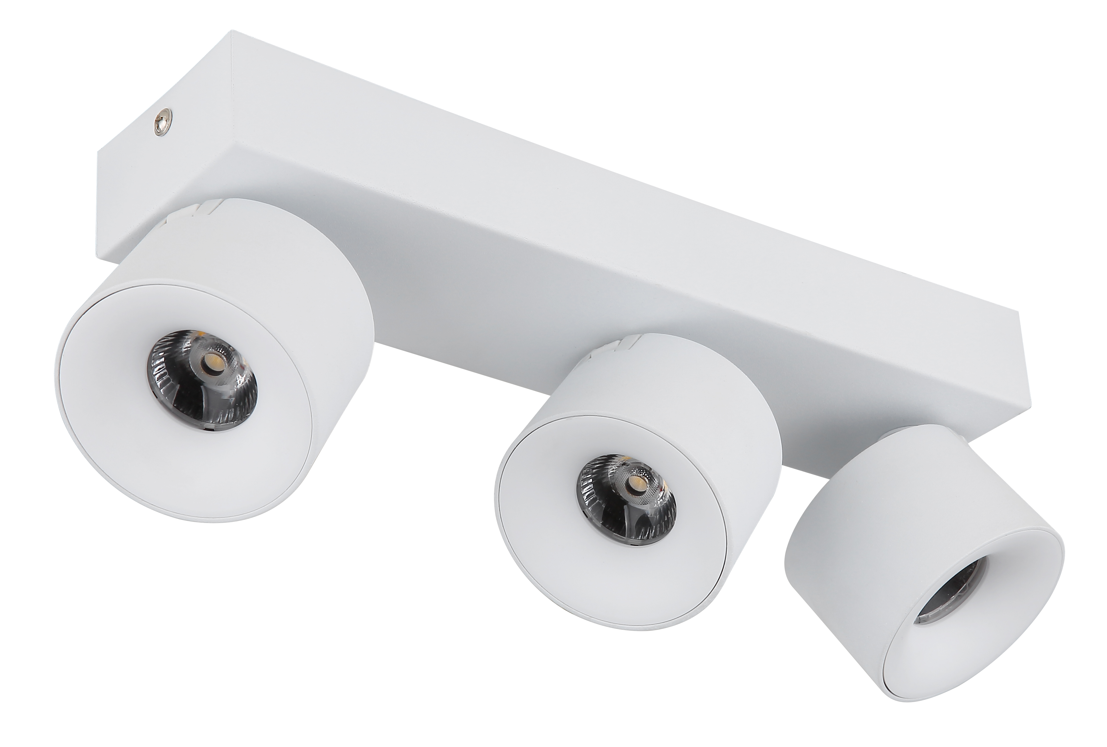 LED Strahler RAE - Metall weiß matt, 3x LED