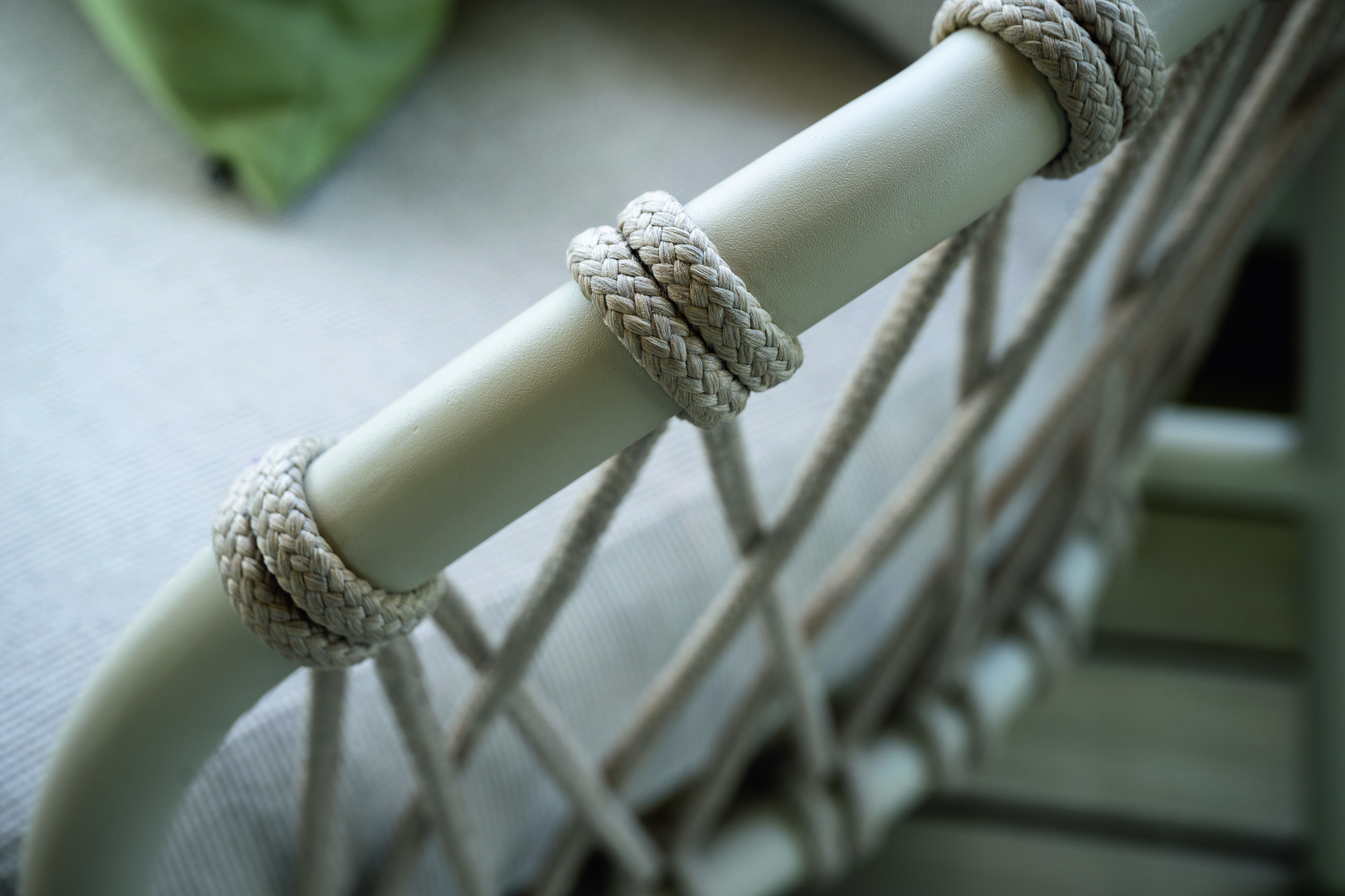 Lounge Sessel, Kordel greige - Klea