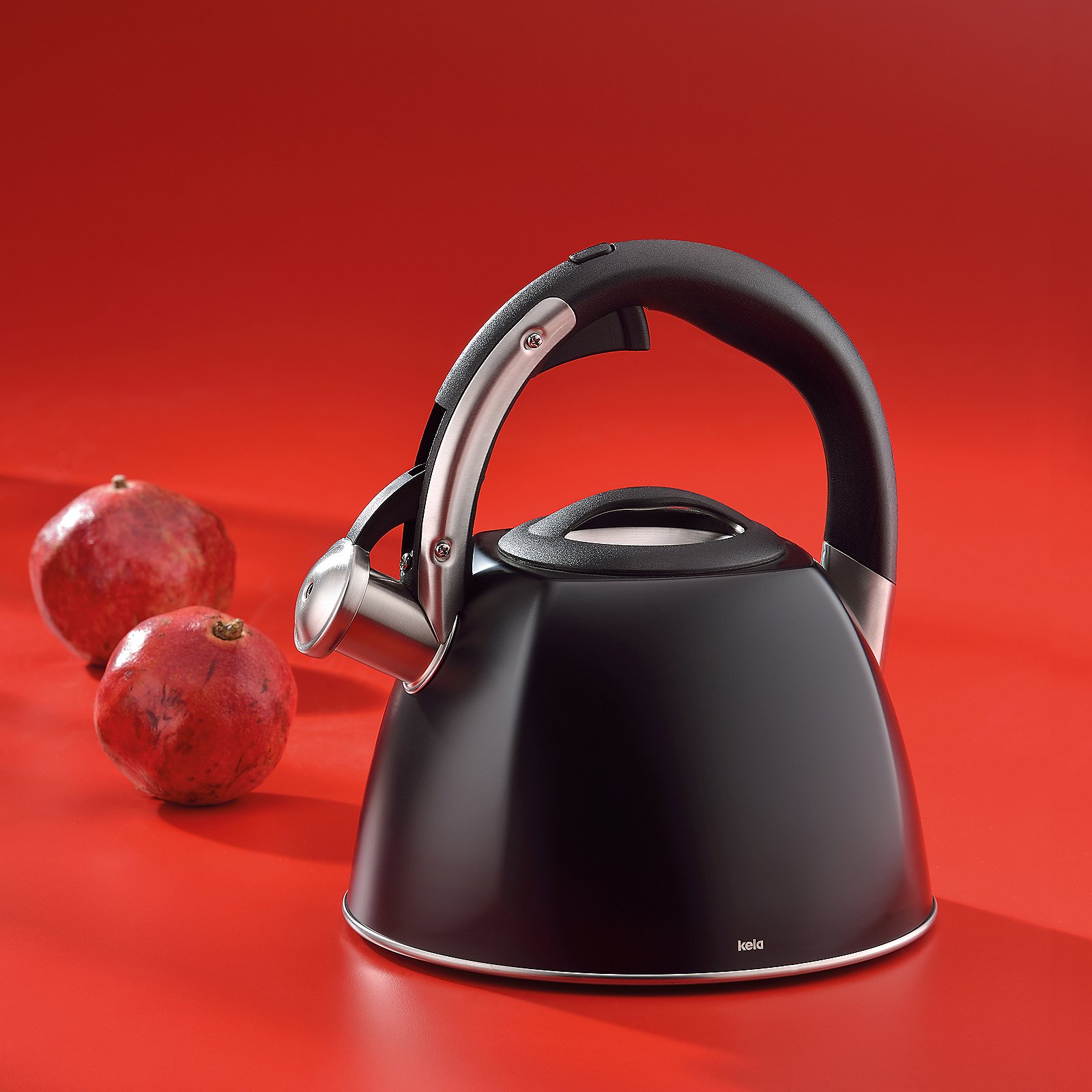 Wasserkessel Vitus 24,5x22 cm - Edelstahl 18/10 silber matt