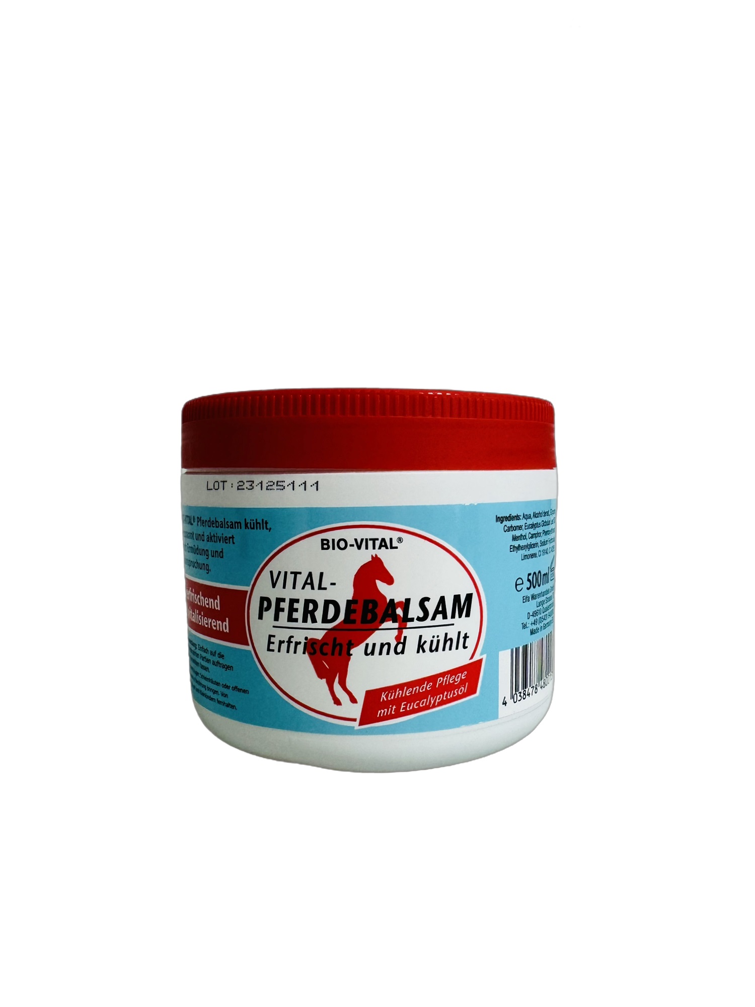 D Creme Pferdebalsam 500 ml - mit Eukalyptusöl