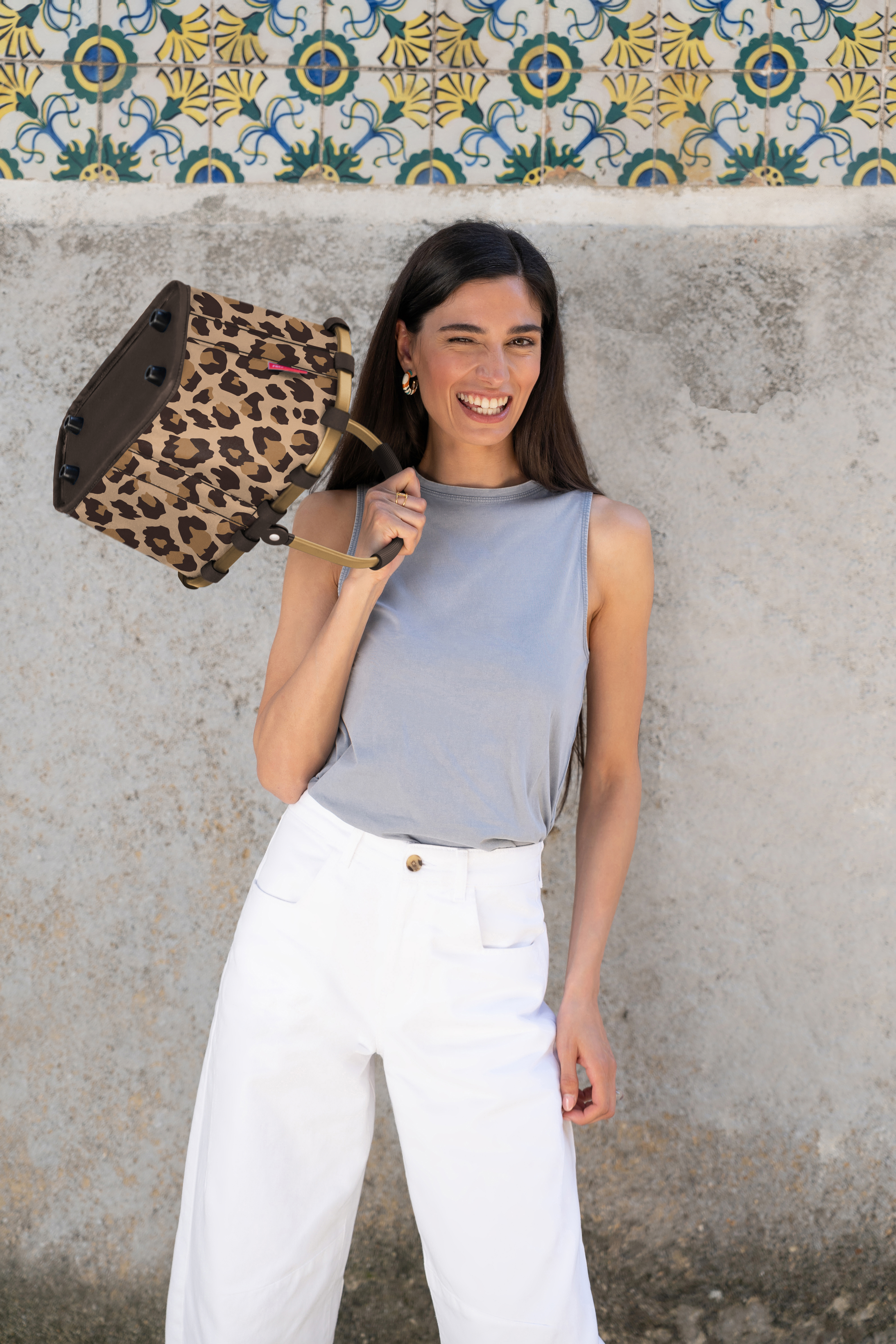 reisenthel, carrybag XS - frame leo macchiato