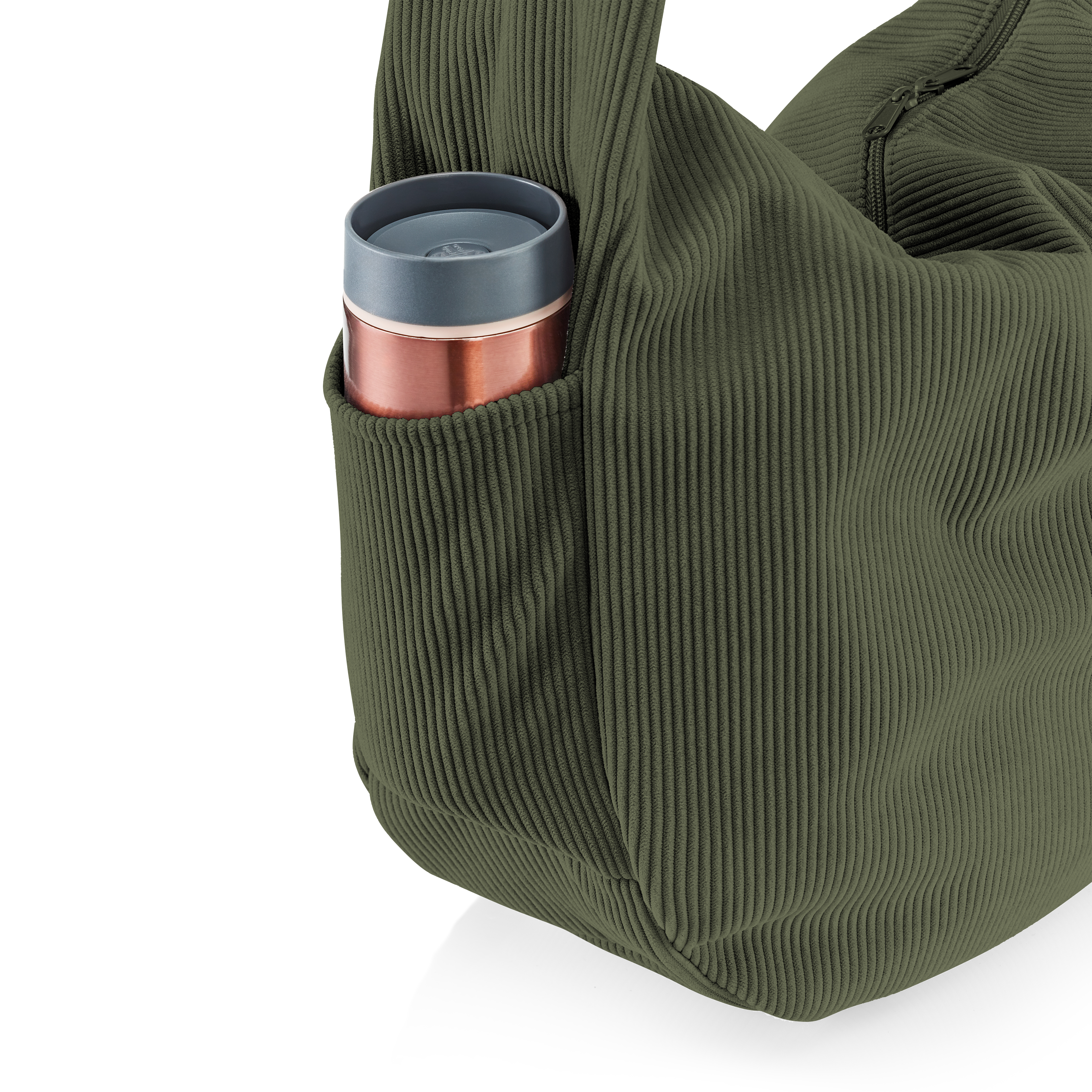 reisenthel, moonbag - cord dark matcha