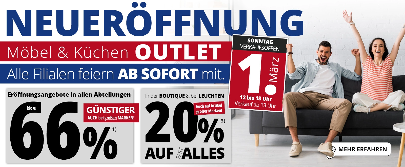 Neueröffnung - 66% Günstiger