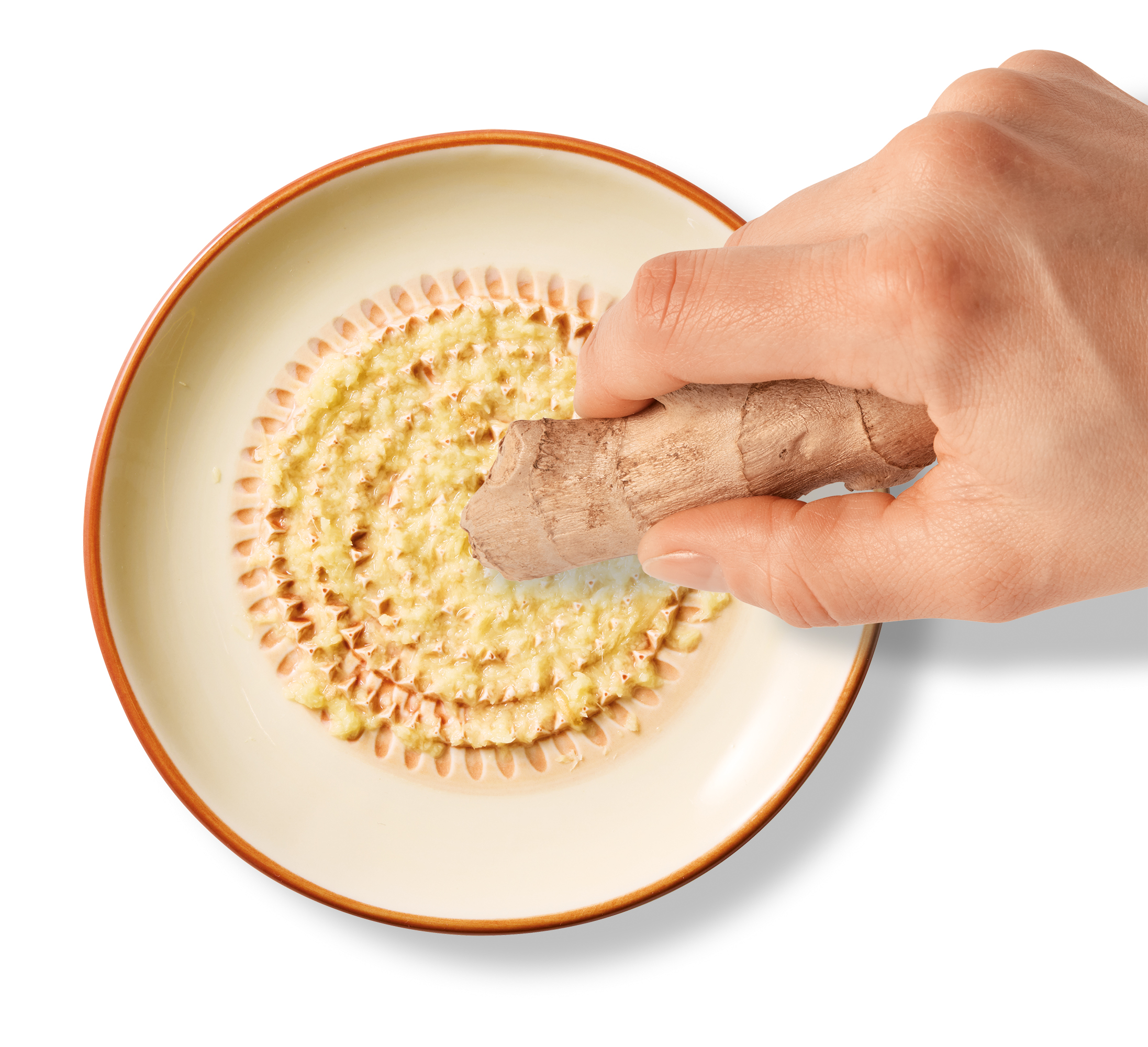 Tellerreibe Caramello - Porzellan, 12cm