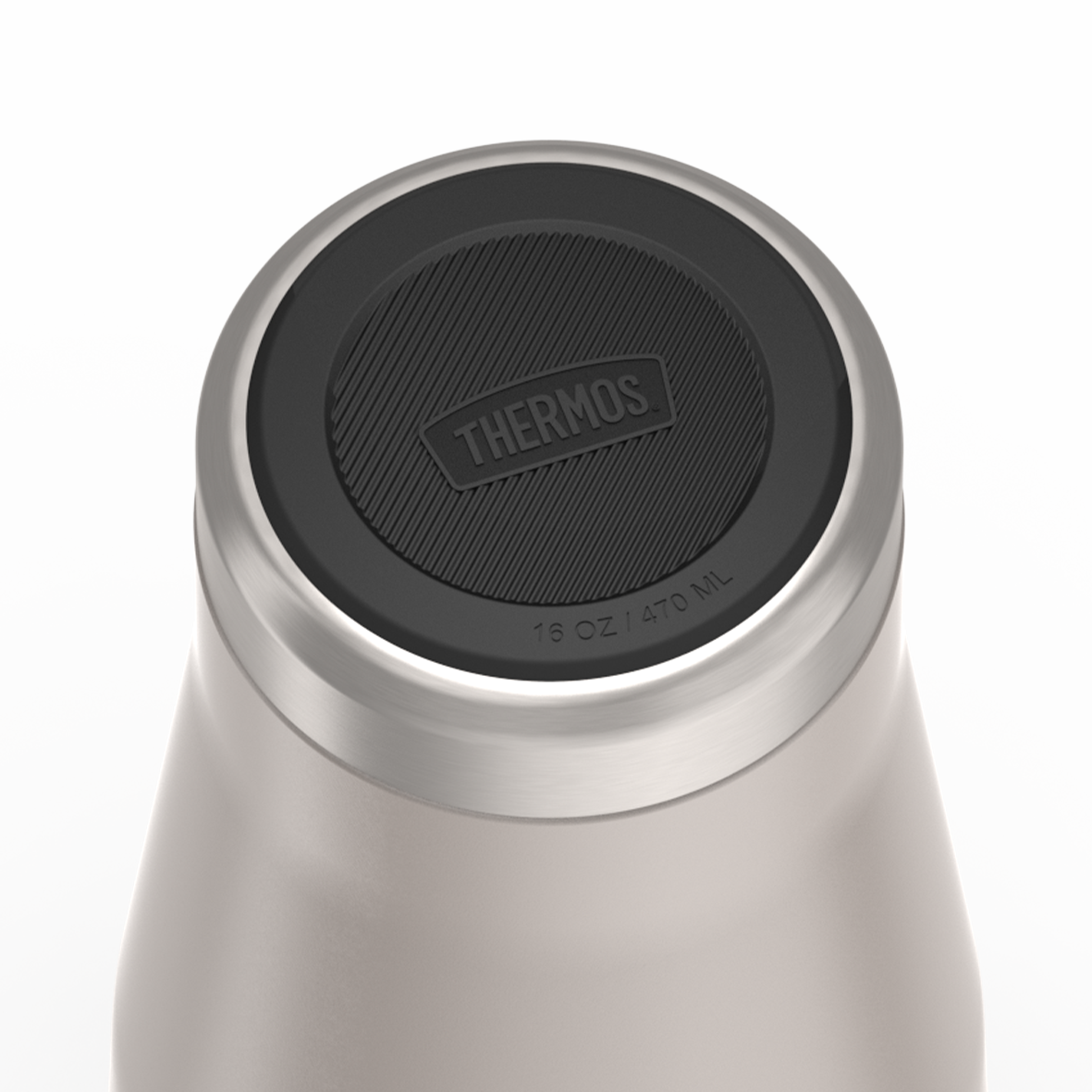 Isolier-Trinkbecher, ca. 0,47l, grau - ICON