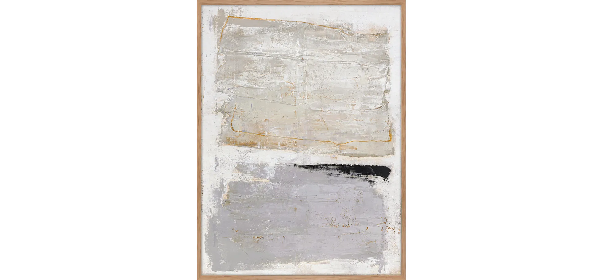 Leinwandbild - BHT ca. 90x120x3 cm, Beige