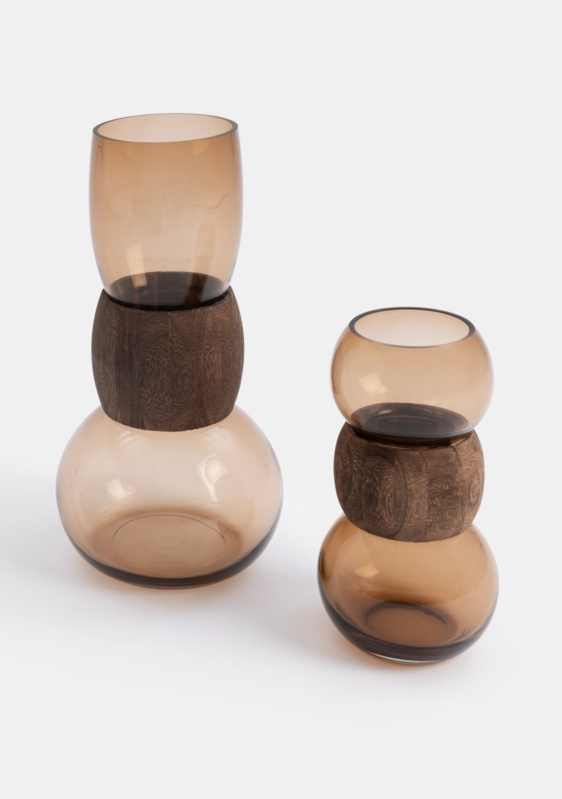 Vase Leya Höhe 40 cm Braun - Coco Maison