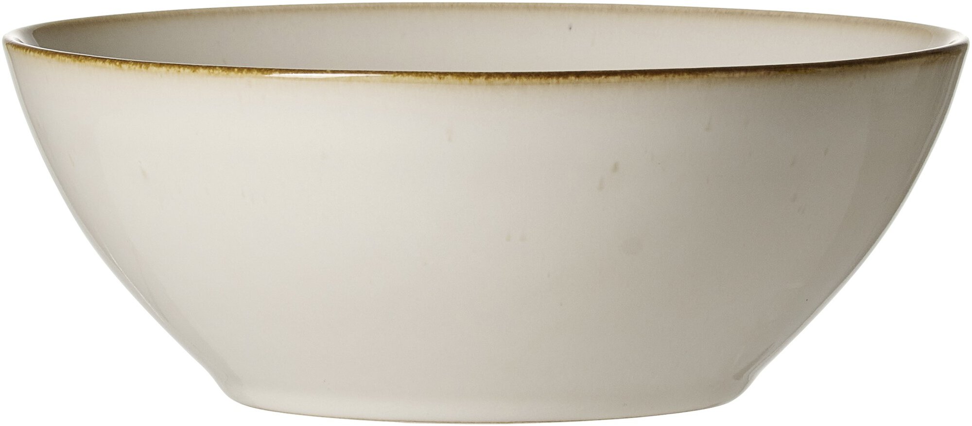 Schale Olivia - steingut, beige, 19,5cm