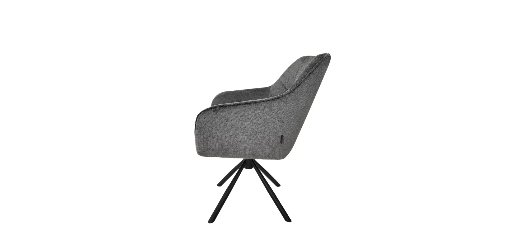 Armlehnstuhl, anthrazit - Marle