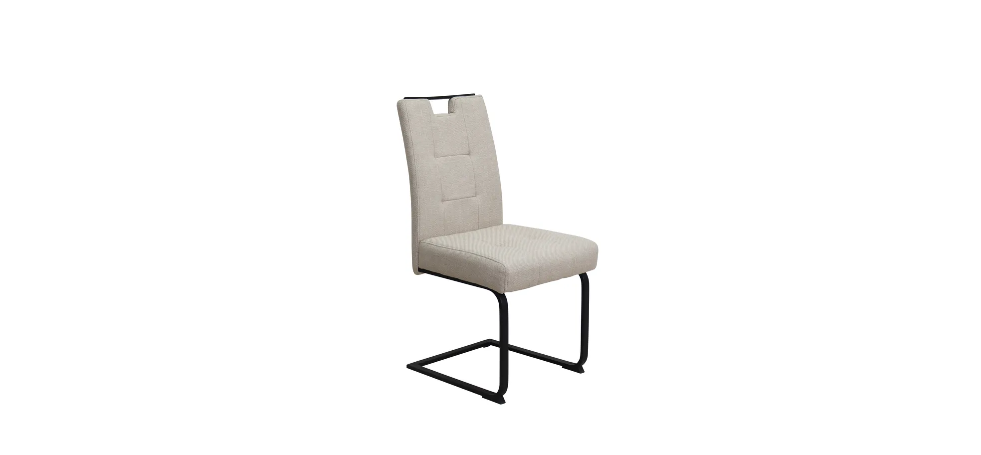 Freischwinger - Microfaser, Beige