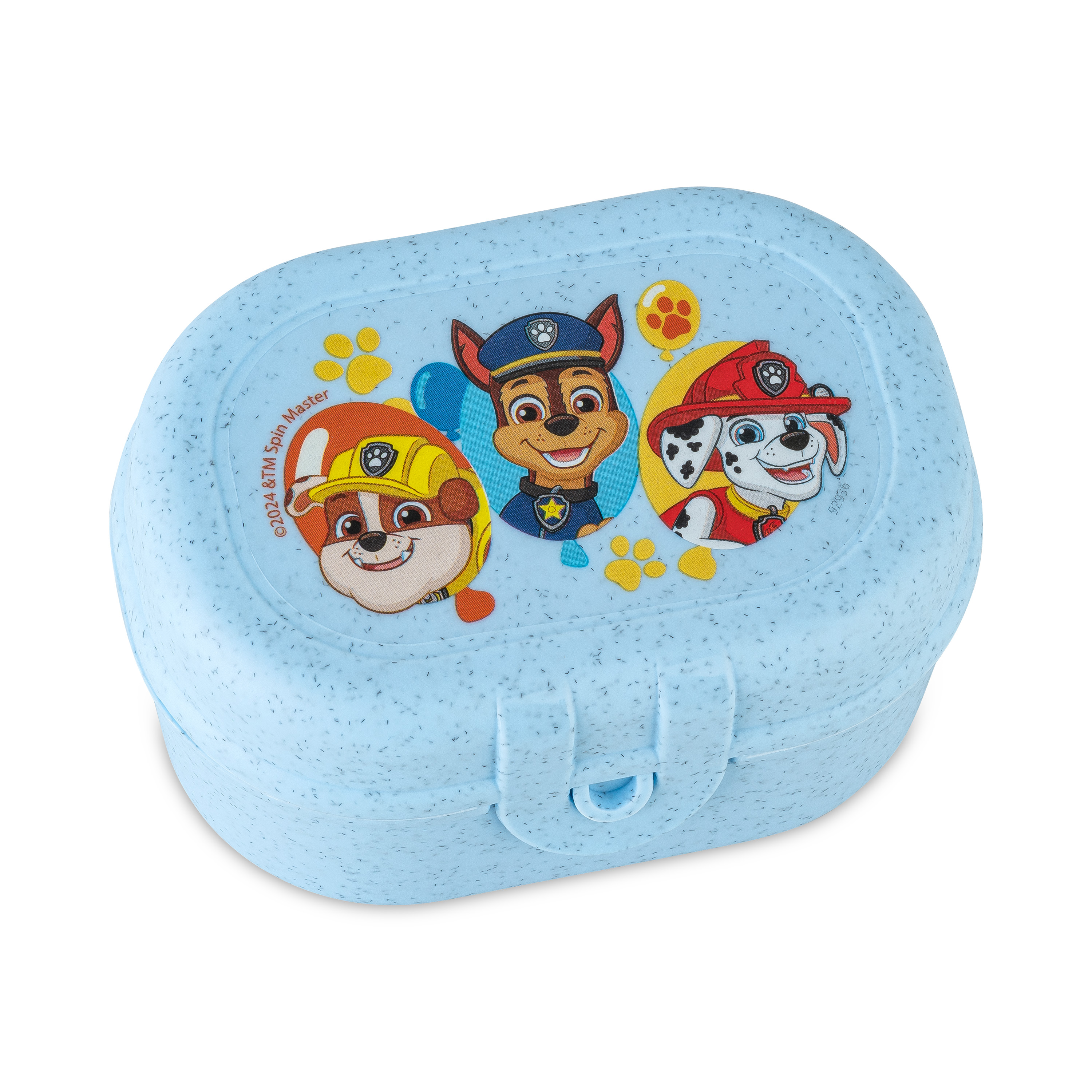 Snackbox, organic sky blue paw patrol - kompakt, praktisch, CO2-neutral