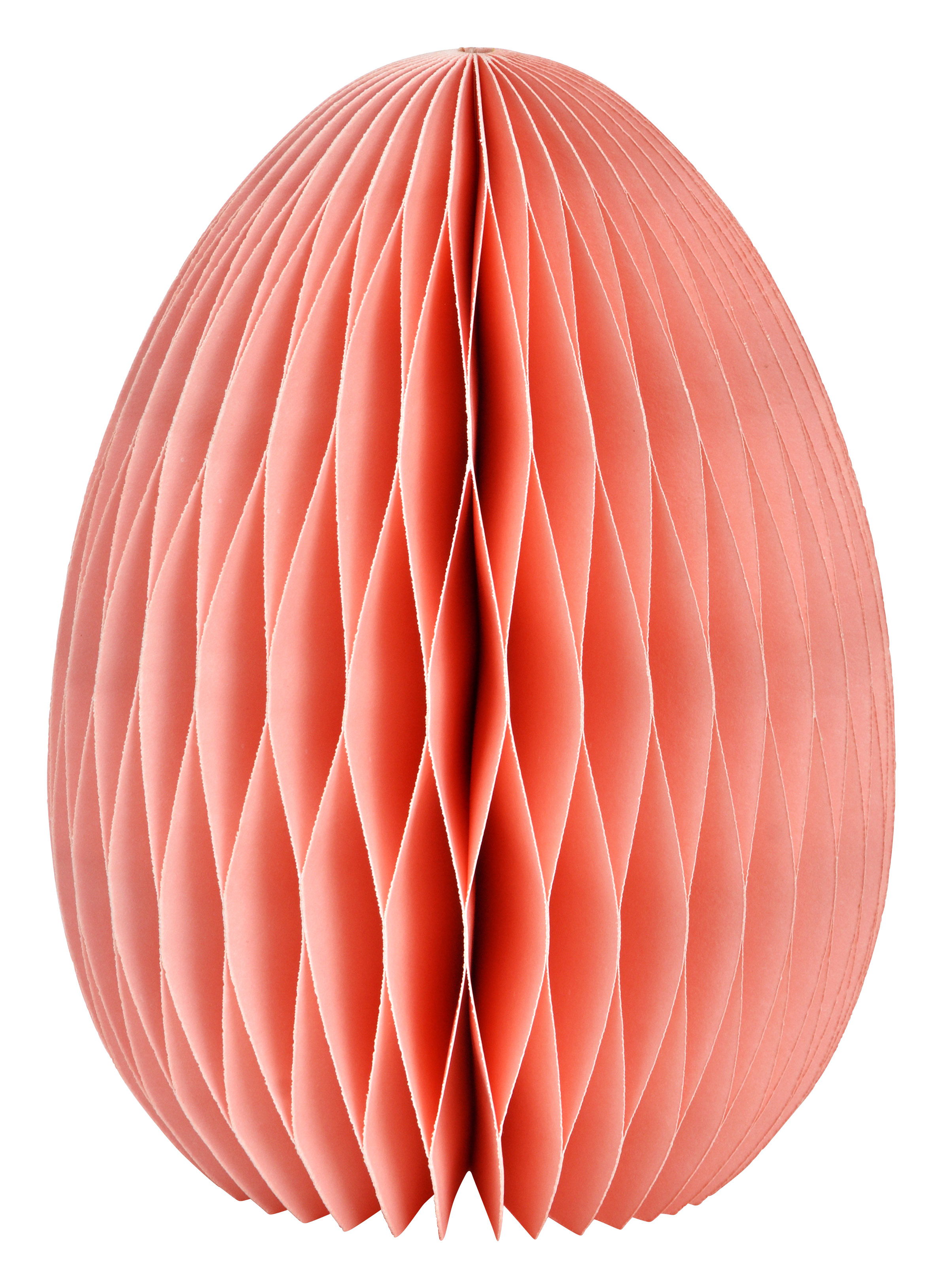 Osterei Honeycomb - papier, rosa, 11x15cm