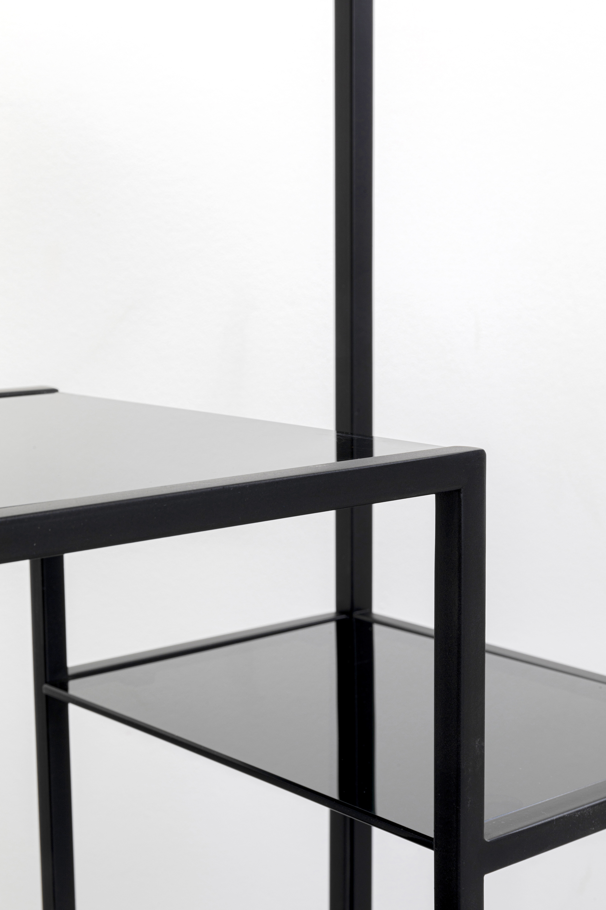 Regal Loft, schwarz - Möbel