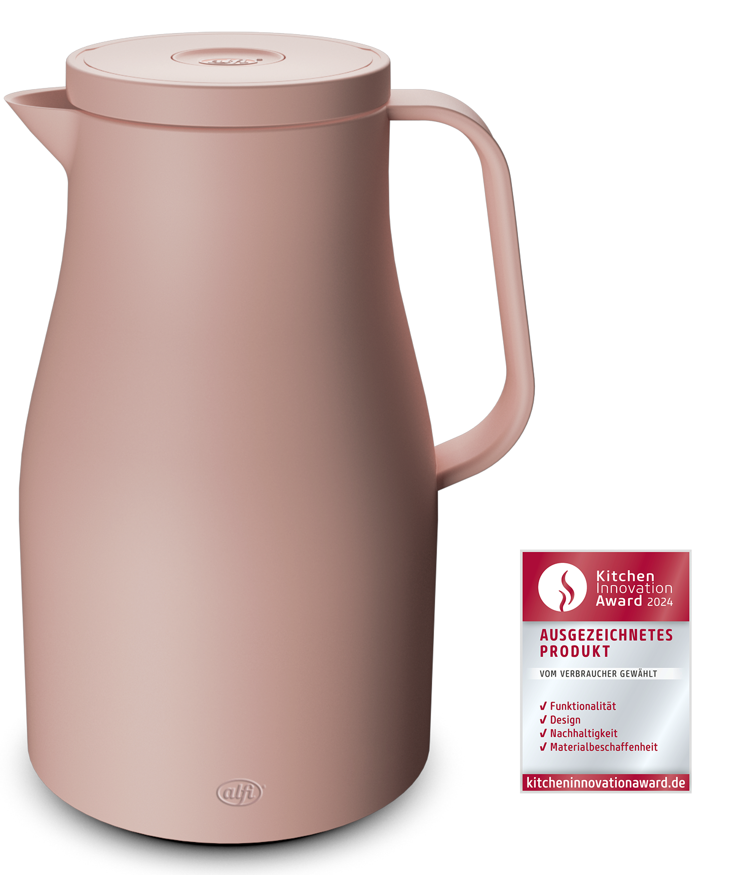 Isolierkanne Econscious, ca. 1l, rose matt - 