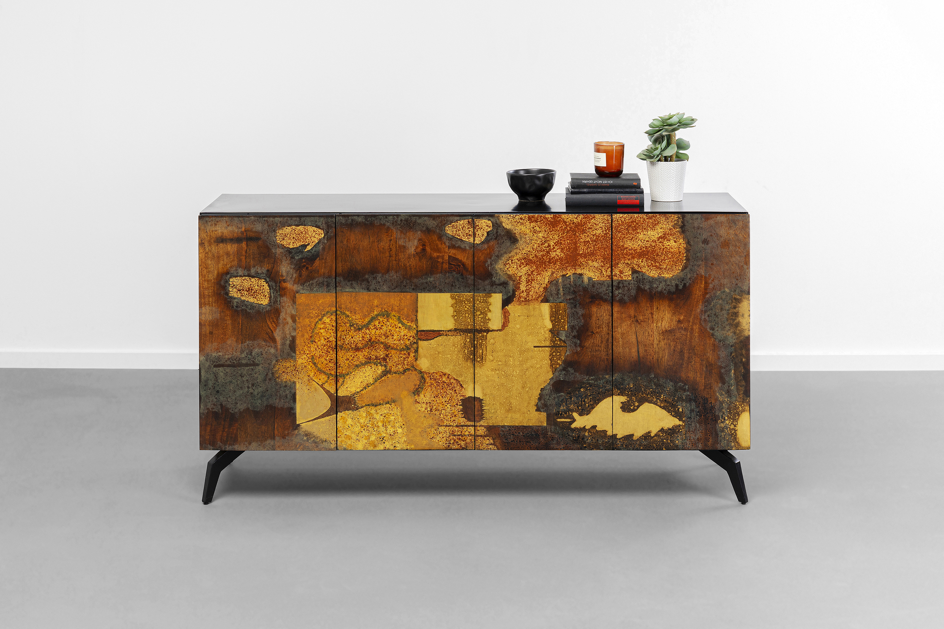 Sideboard Oxy, Mango Massivholz lackiert - Oxy