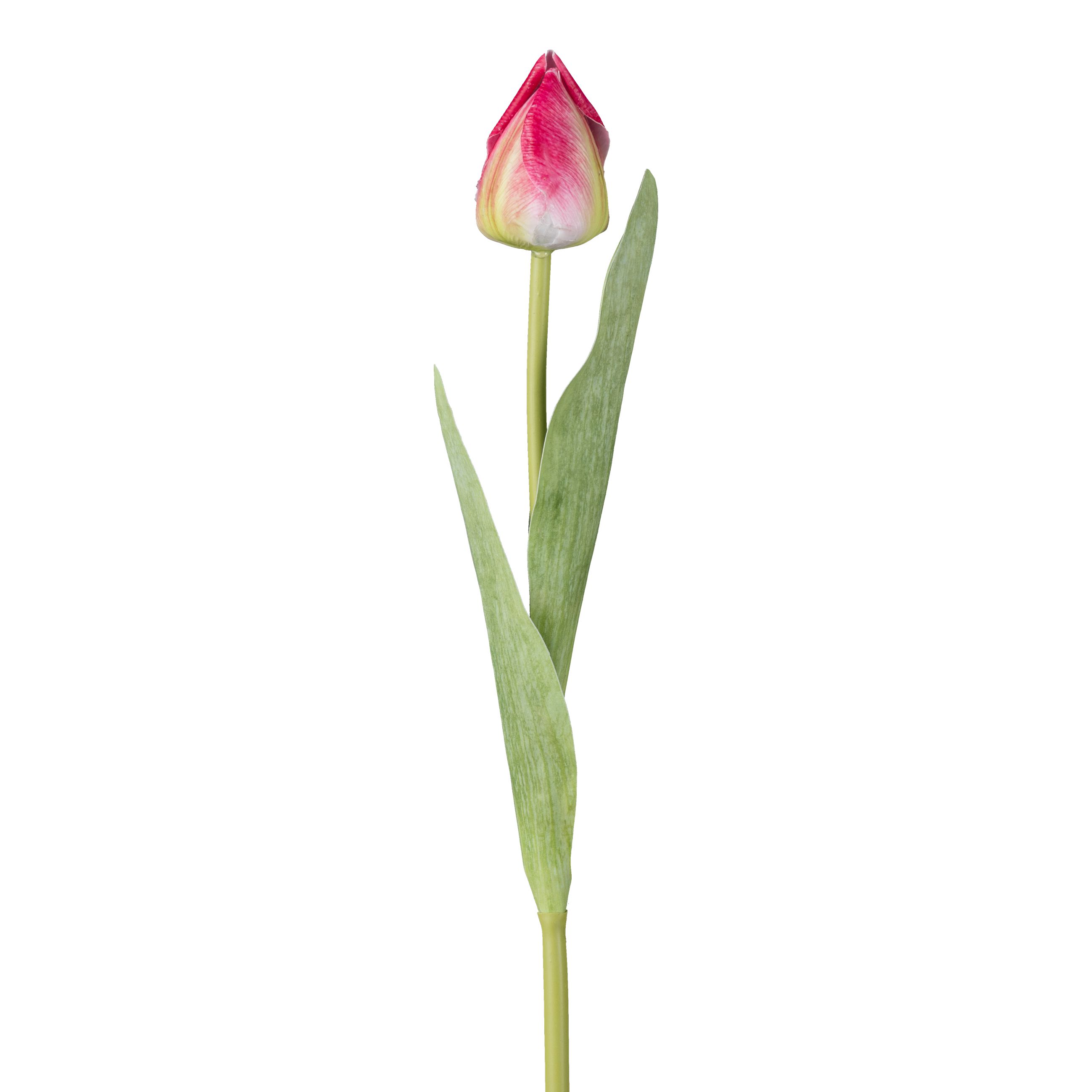 Kunsttulpe - Tulpe, 49 cm, dunkelrosa