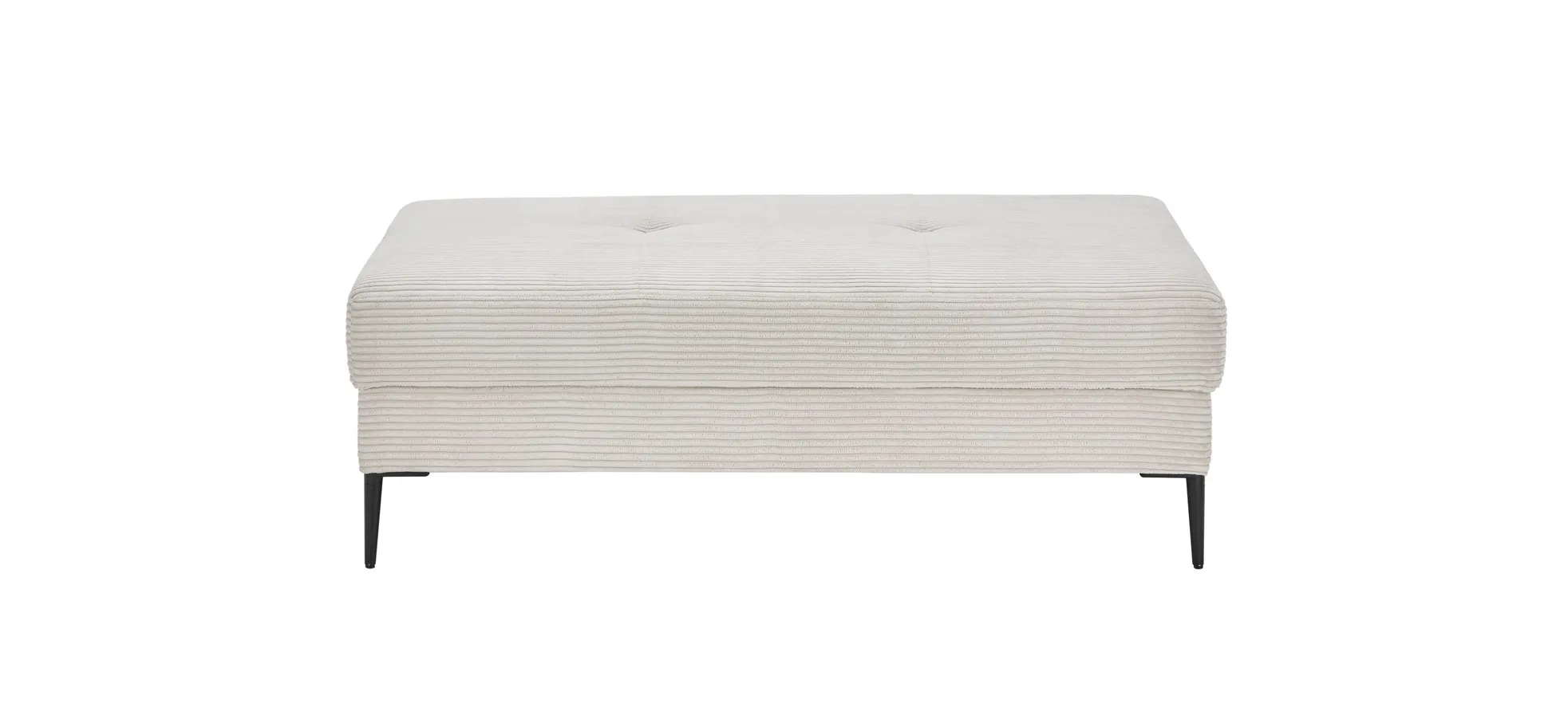 Hocker, Stoff cream - HILARY