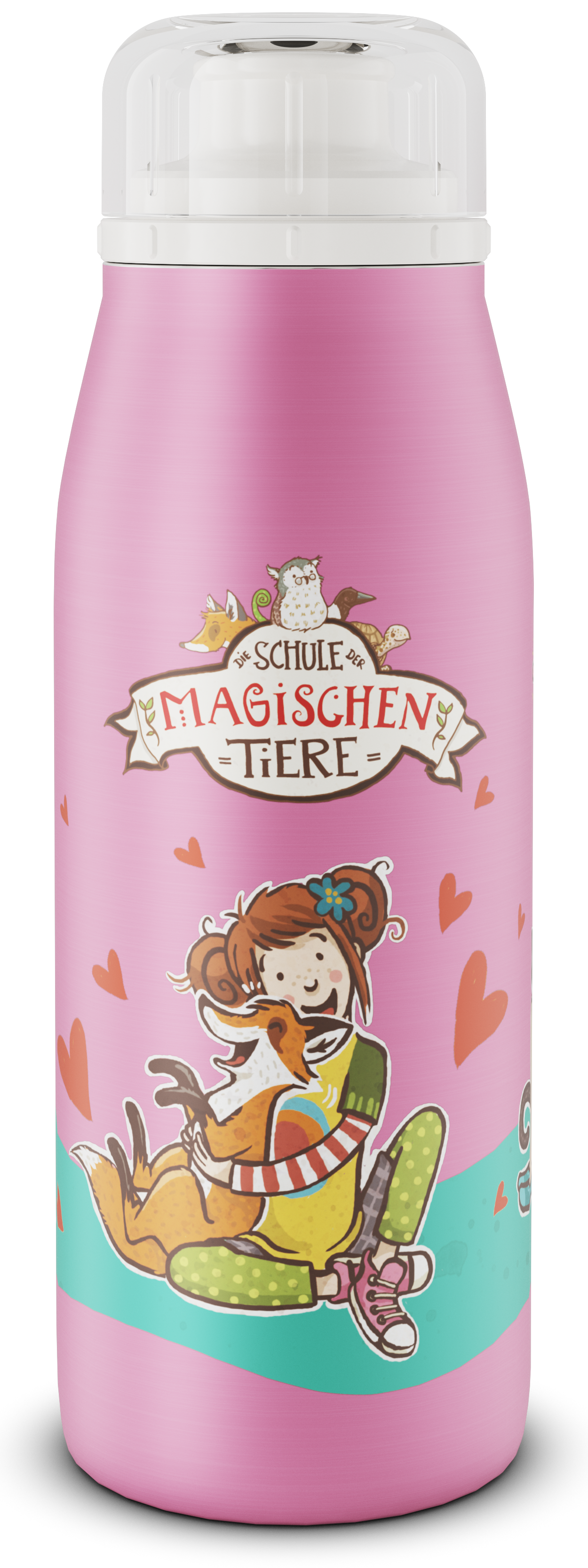 Isolier-Trinkflasche, ca. 0,65l, Magische Tiere - Kids ISO Bottle