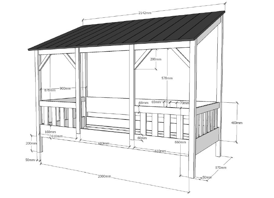 Hausbett - Housebed