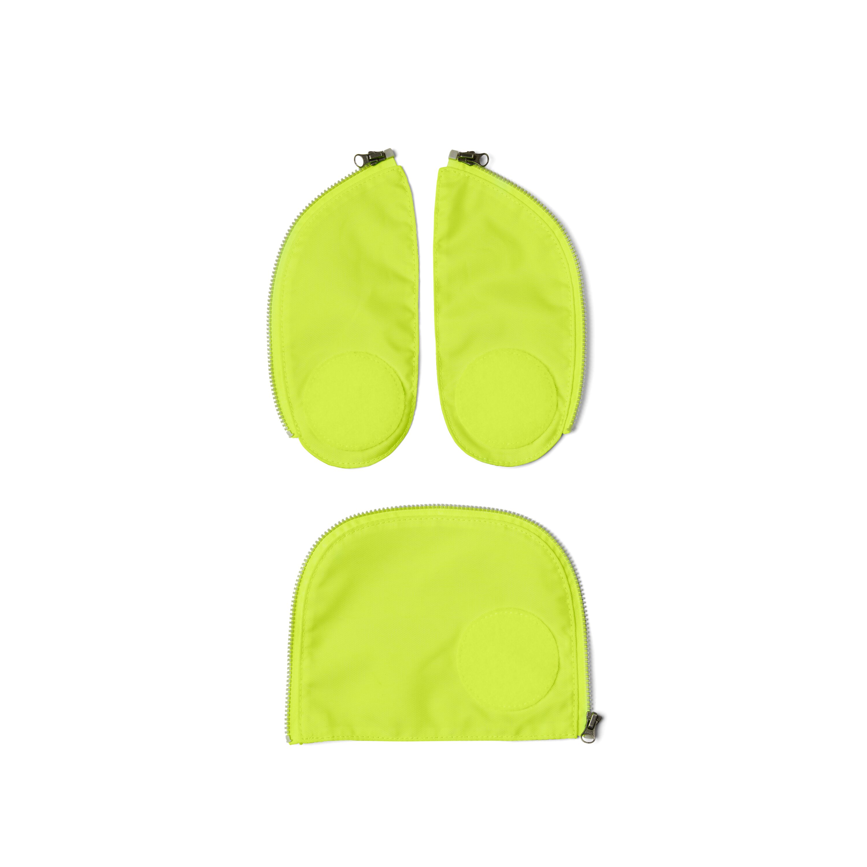 ergobag Sicherheitsset, gelb - fluo zip