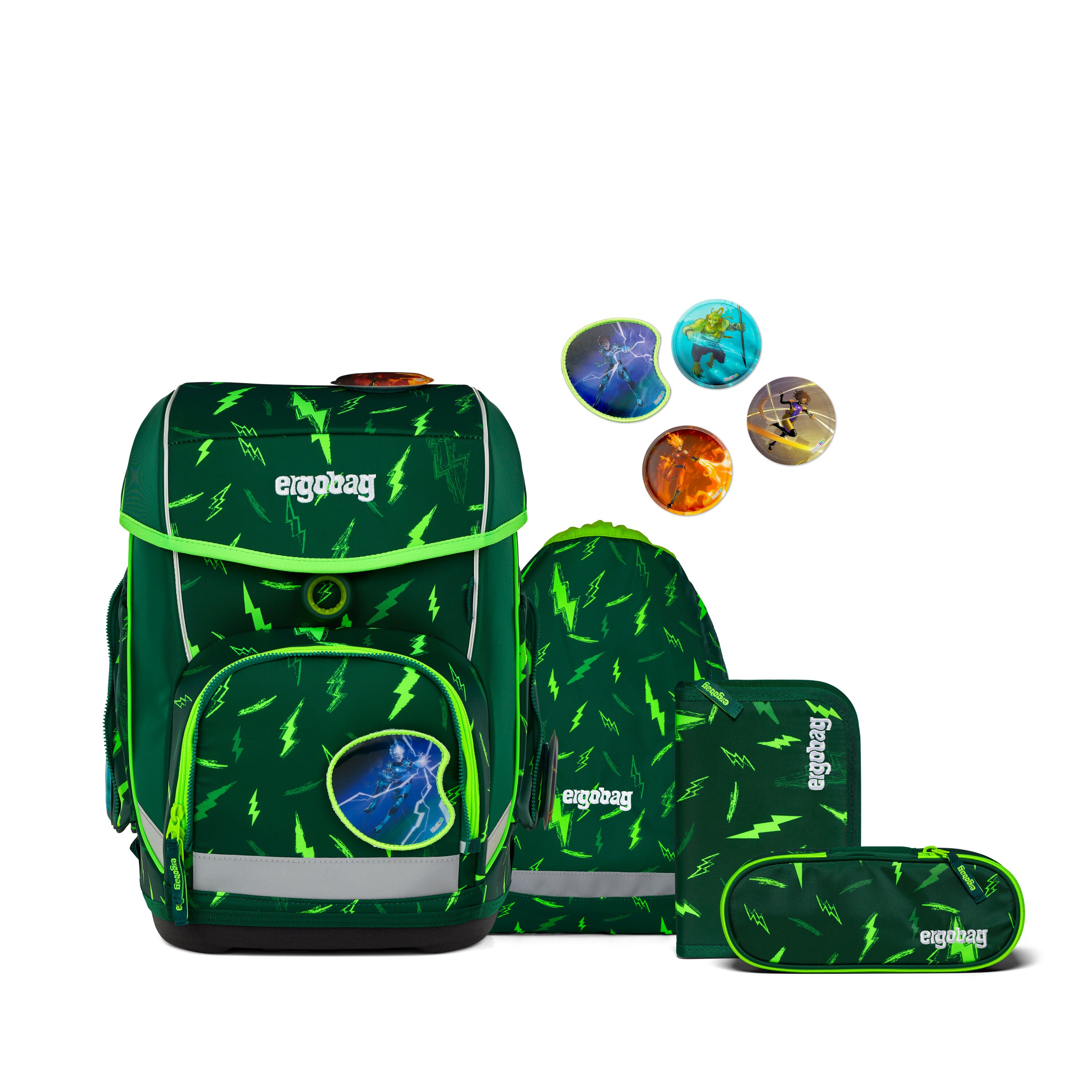 egobag Schulranzenset Bärtastisch - cubo