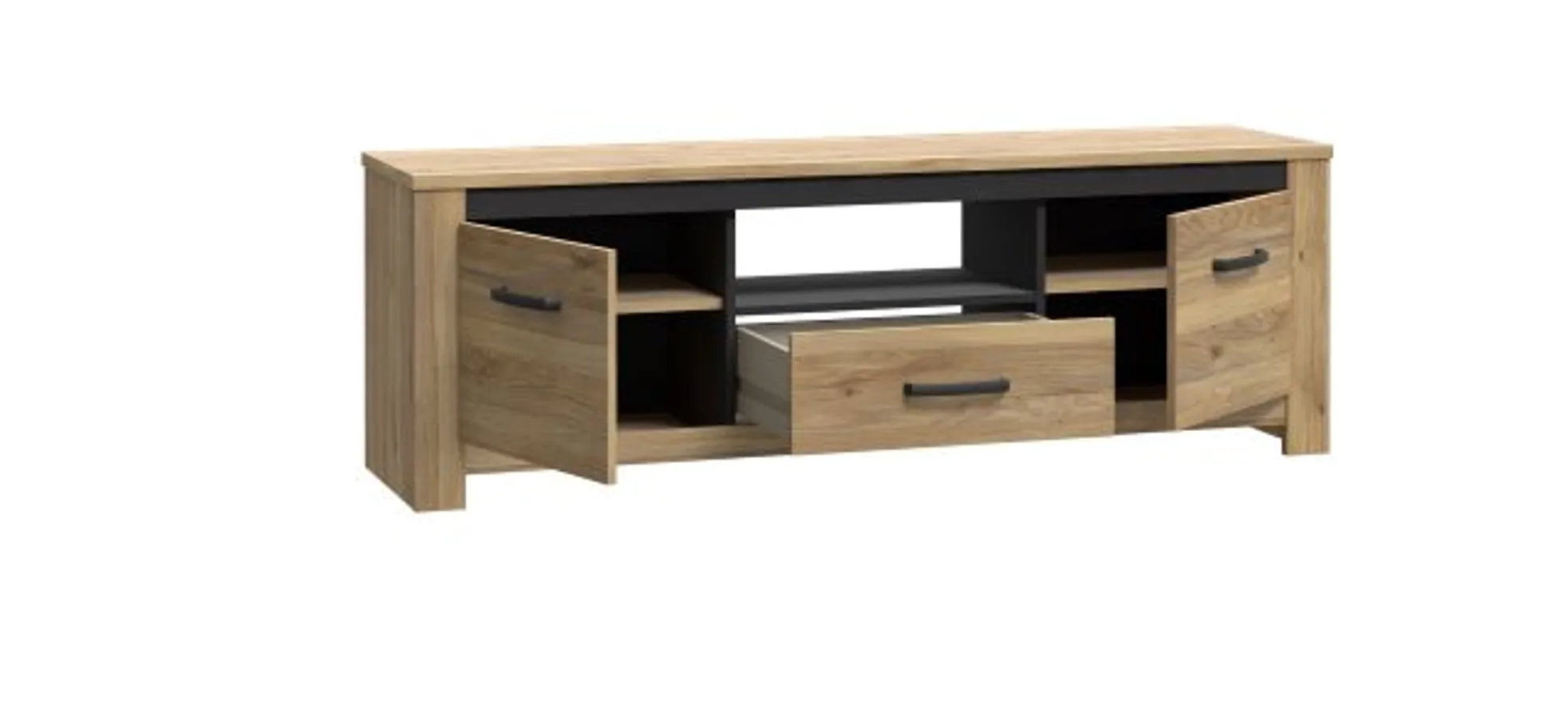TV-Unterschrank, Mauvella Oak  - Fares 